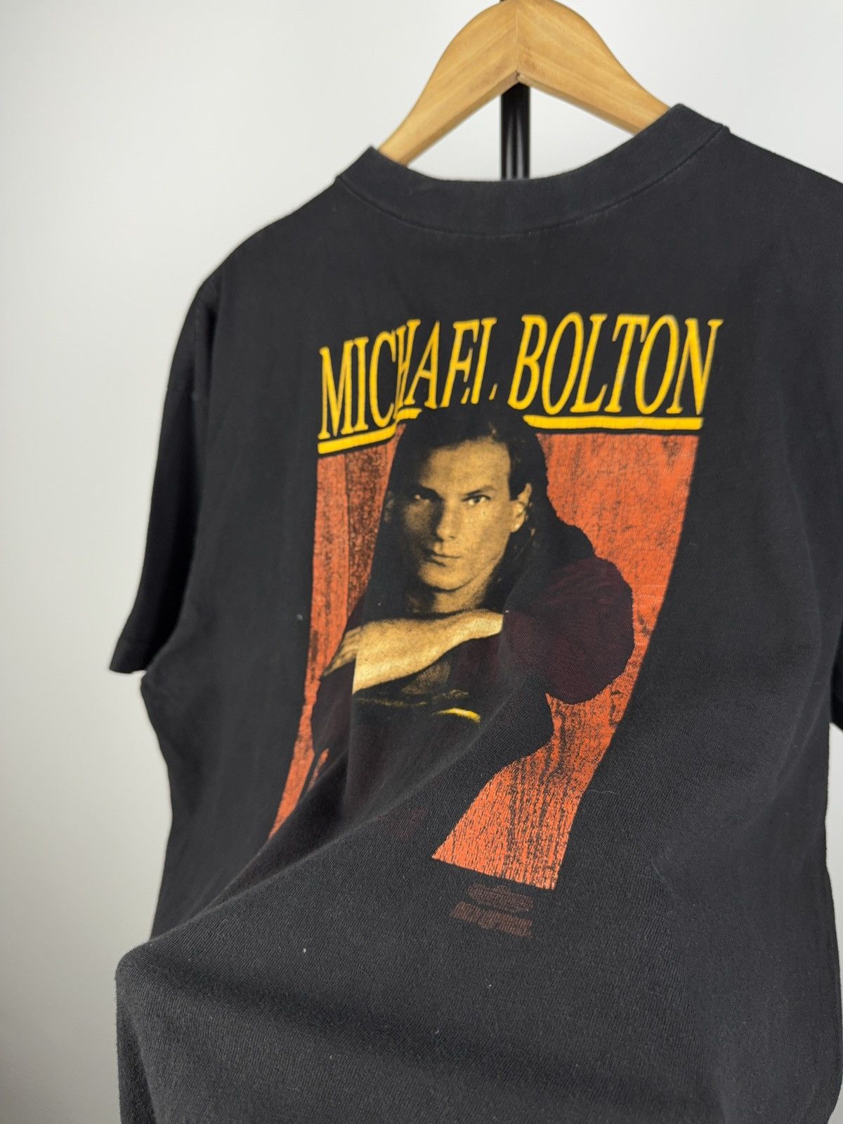 Band Tees × Vintage Michael Bolton Timeless Tour 1993 Tee Vintage Pop Shirt Size US L / EU 52-54 / 3 - 3 Thumbnail