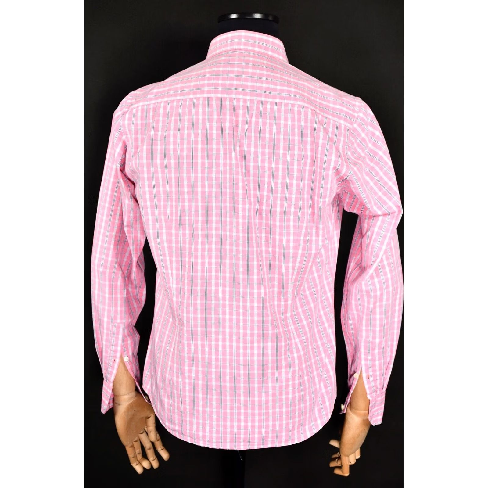 Romeo Gigli ROMEO GIGLI MILANO Shirt Slim Men's Pink Long Sleeve Button-Up 16/41 Size US L / EU 52-54 / 3 - 3 Thumbnail