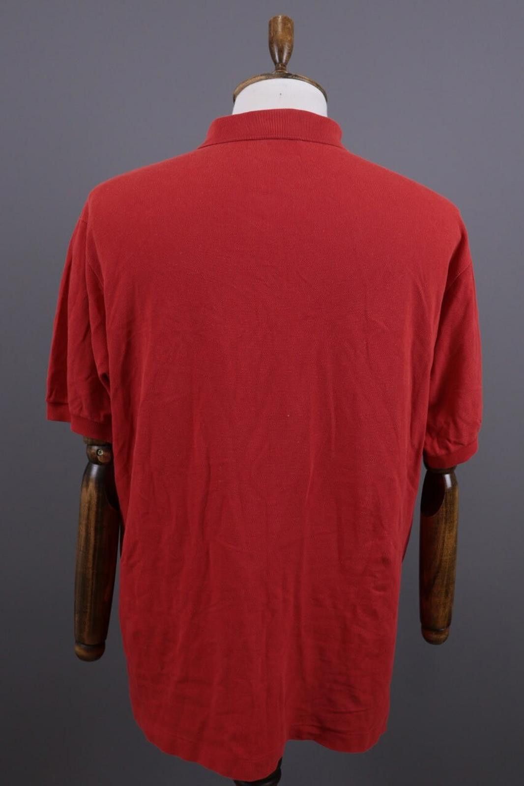 Lacoste Lacoste Red Summer Men Short Sleeve Polo Shirt Size 7 XXL Size US M / EU 48-50 / 2 - 6 Thumbnail