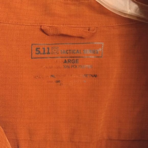 5.11 5.11 Tactical Series Mens XL Short Sleeve Button-Up Shirt Bu Size US XL / EU 56 / 4 - 3 Thumbnail