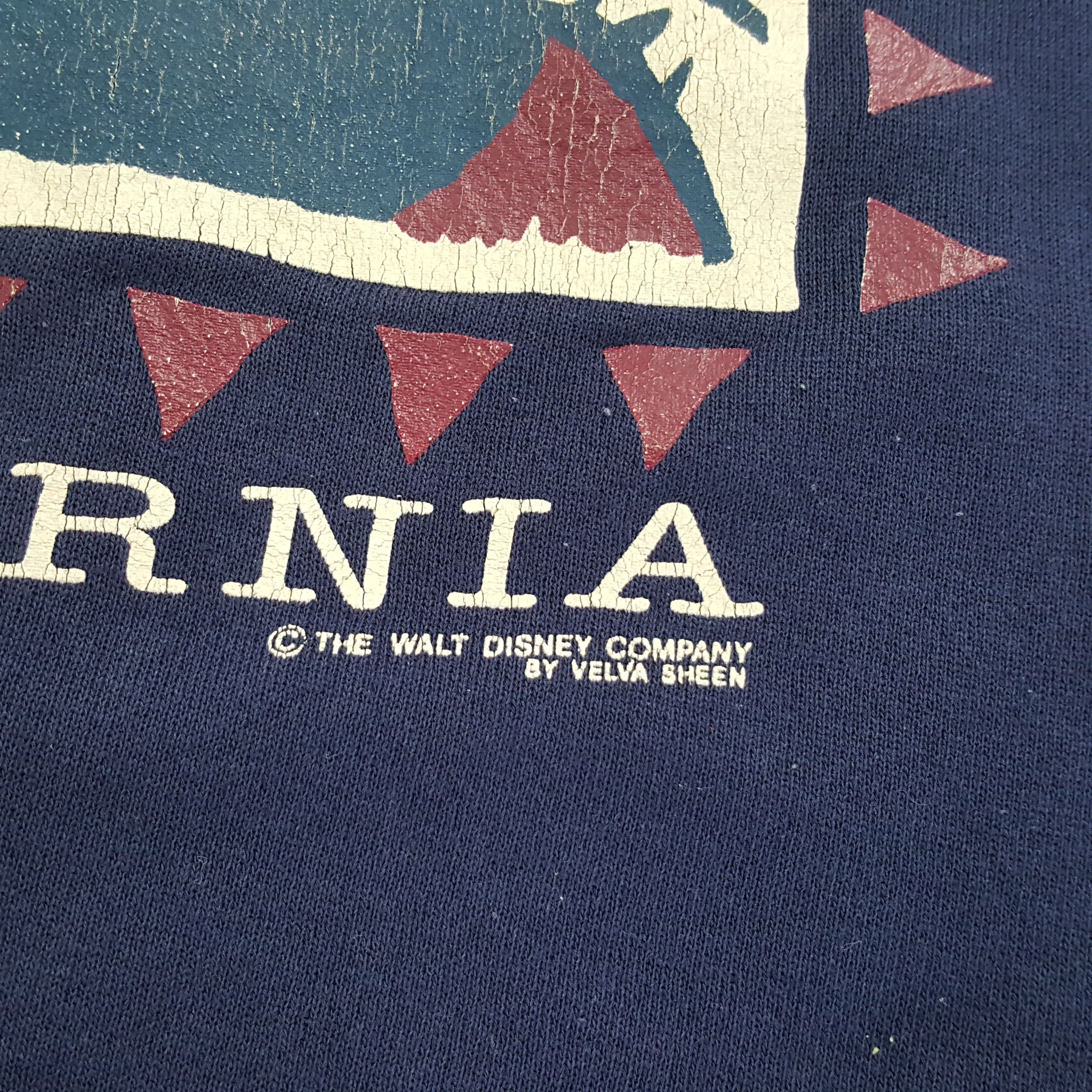 Disney × Velva Sheen × Vintage Vintage 90's Mickey Mouse Disney by Velva Sheen Sweatshirt Size US L / EU 52-54 / 3 - 3 Thumbnail