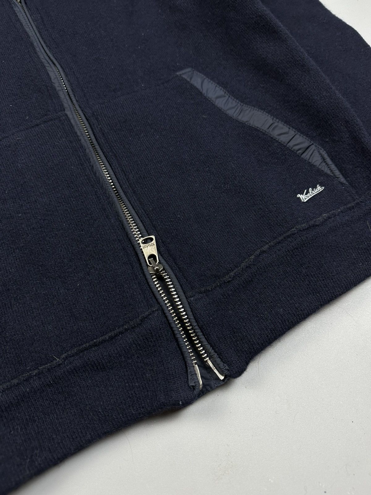 Woolrich Woolen Mills Woolen Blue Light Jaket & Zip Hoodie Woolrich Size S / US 4 / IT 40 - 2 Thumbnail