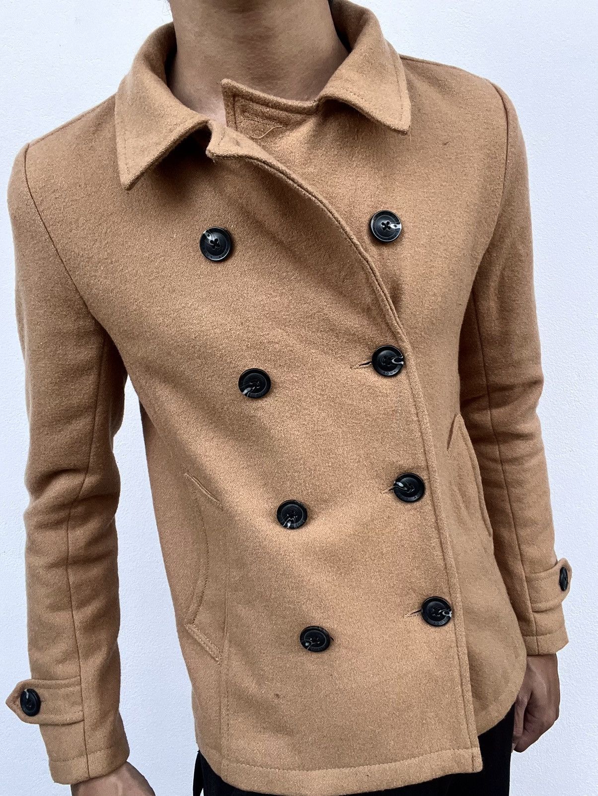 GOSTAR DE FUGA 2000s FUGA Avant-garde Double Breasted Blazer Size 38S - 3 Thumbnail