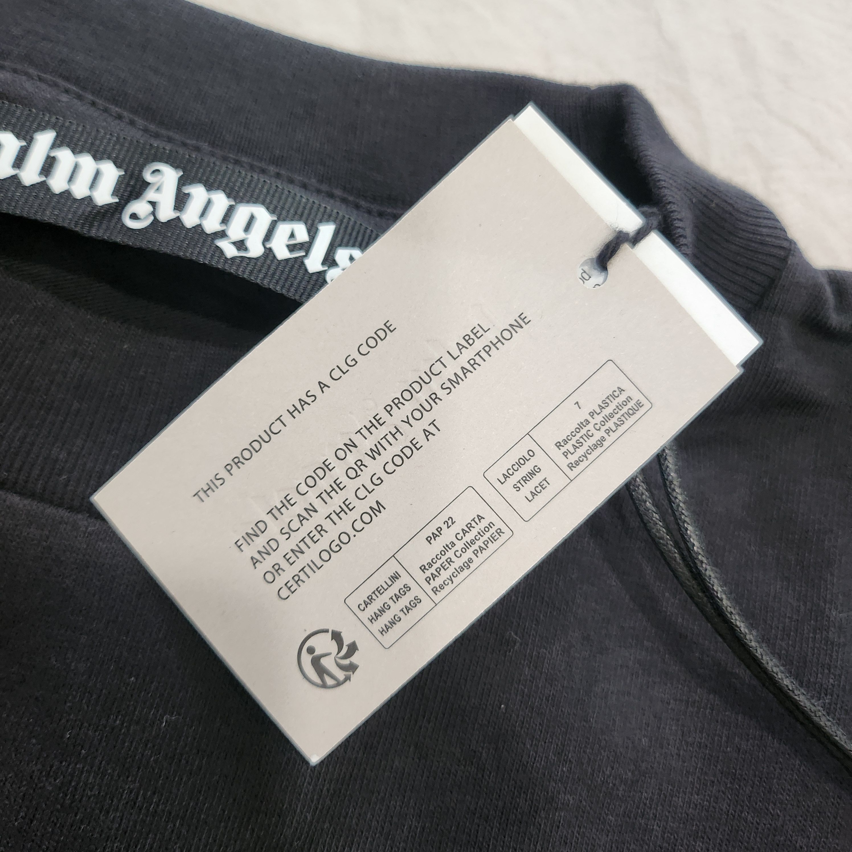 Palm Angels Palm Angels "LA Monogram Spray" Logo T-Shirt Size US L / EU 52-54 / 3 - 10 Thumbnail
