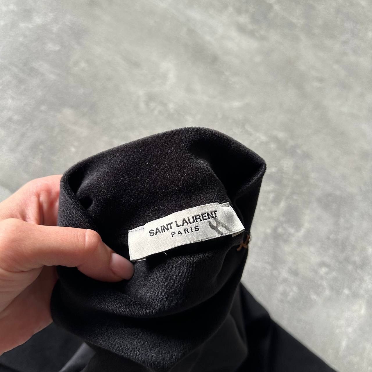 Vintage YVES SAINT LAURENT YSL SWEATSHIRT FLEECE SWEATER old money Size XS / US 0-2 / IT 36-38 - 5 Thumbnail