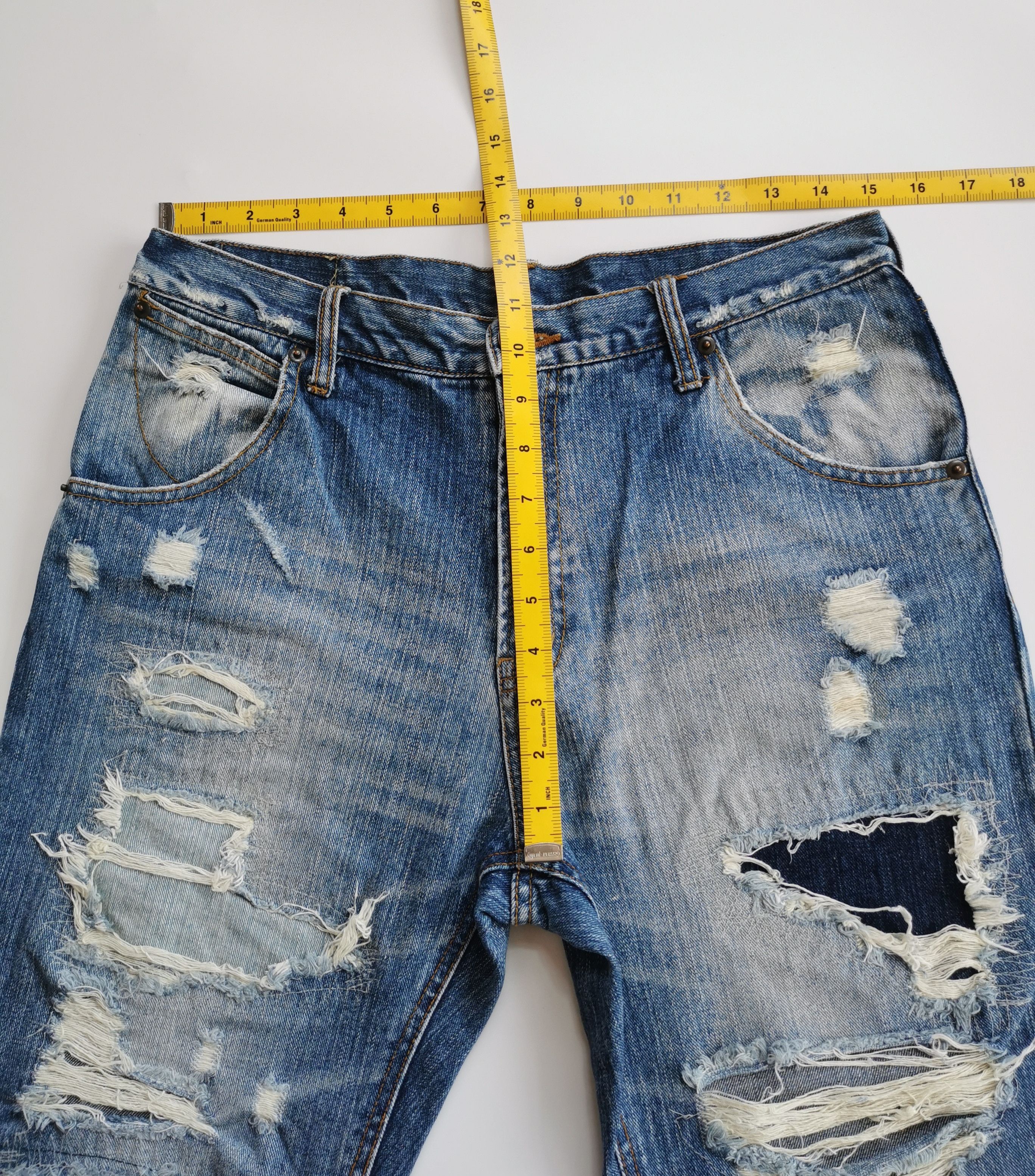 Kapital GLand Edge Patchwork Denim Jean Like Kapital The Countryside Size US 30 / EU 46 - 3 Thumbnail