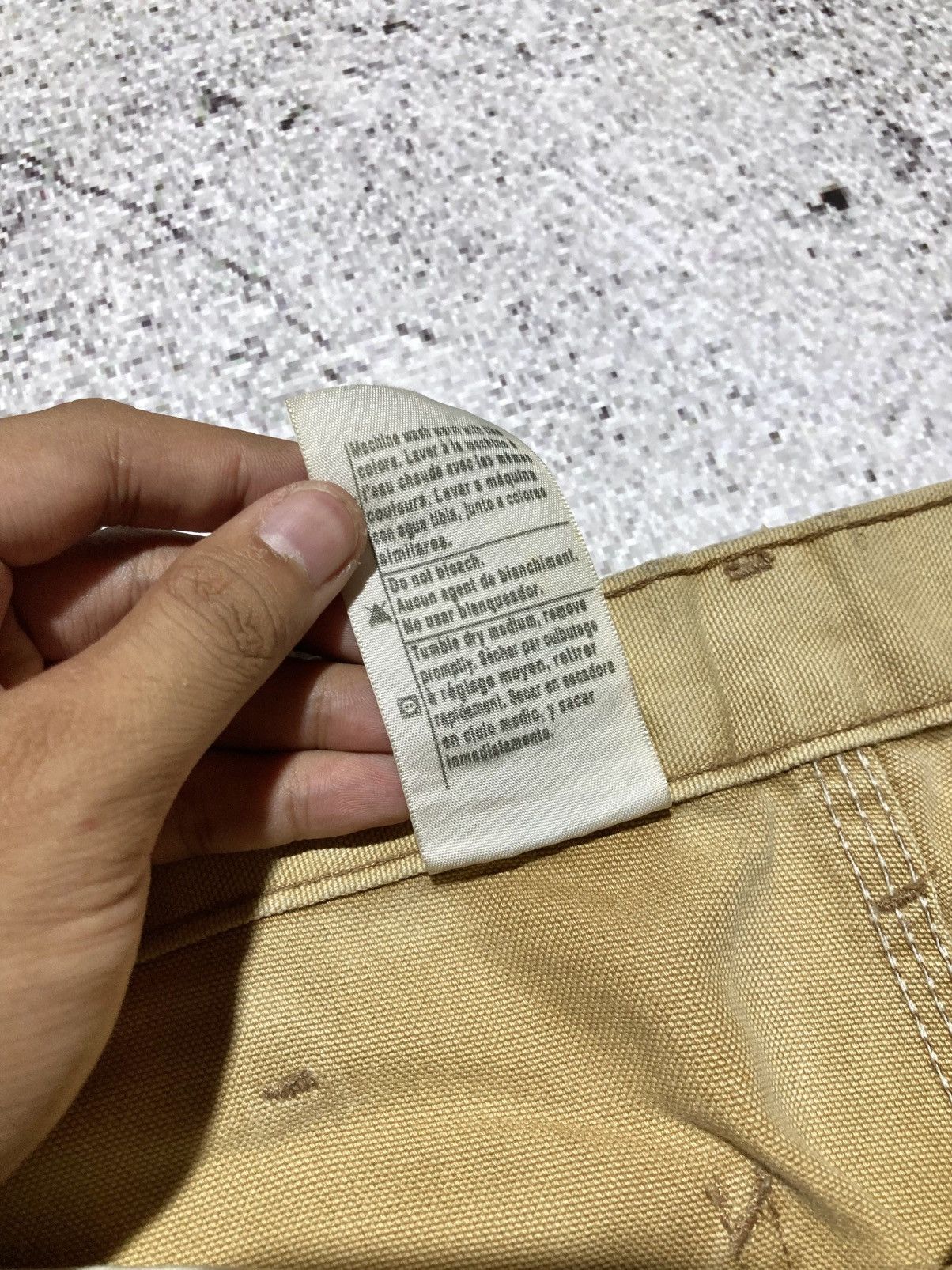 Carhartt 1990s Vintage Carhartt B11 BRN Carpenter Duck Pants Workwear Size US 32 / EU 48 - 18 Thumbnail