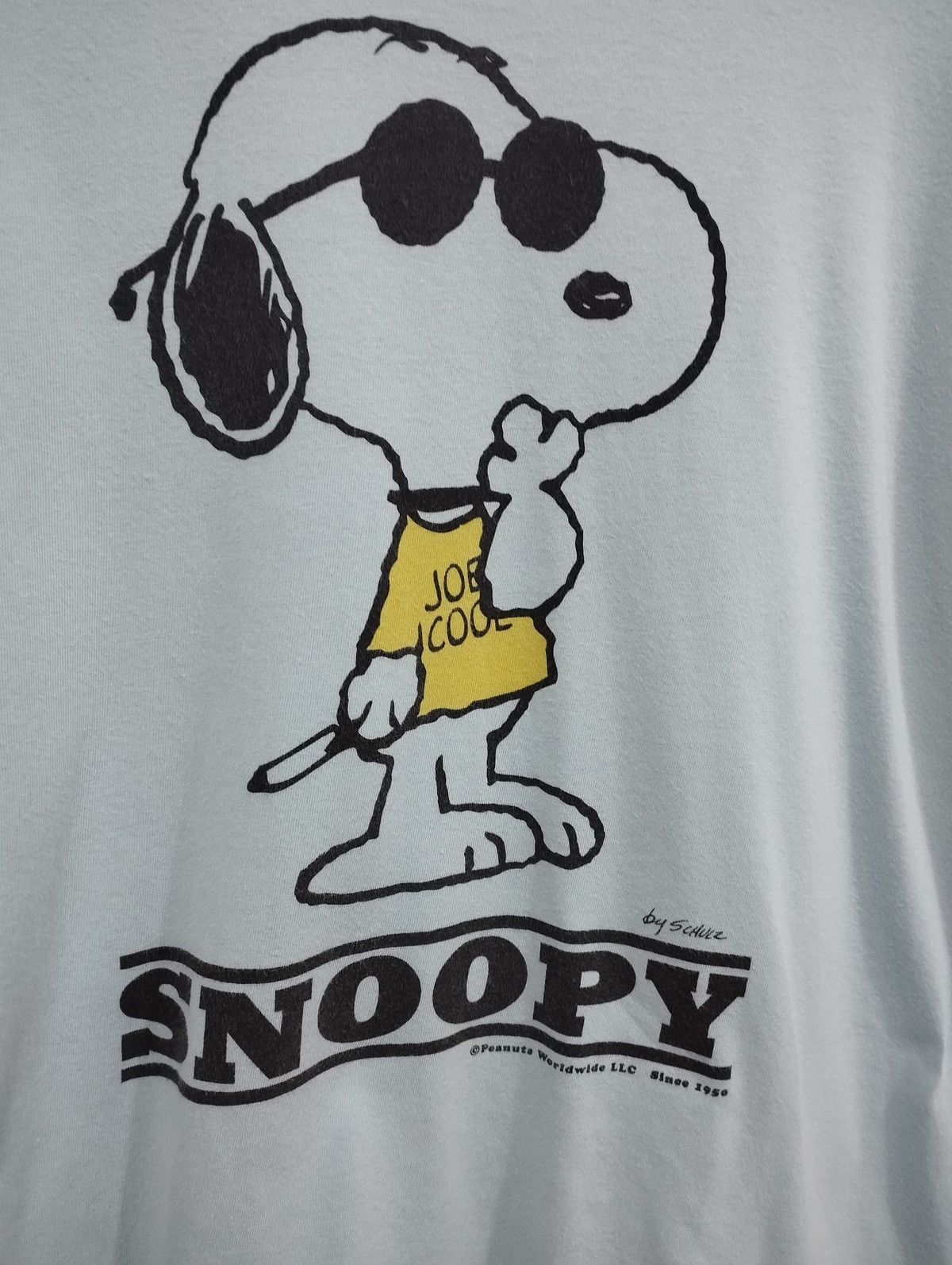 Japanese Brand UT UNIQLO PEANUTS™ SNOOPY JOE COOL VINTAGE Y2K Size US L / EU 52-54 / 3 - 4 Thumbnail