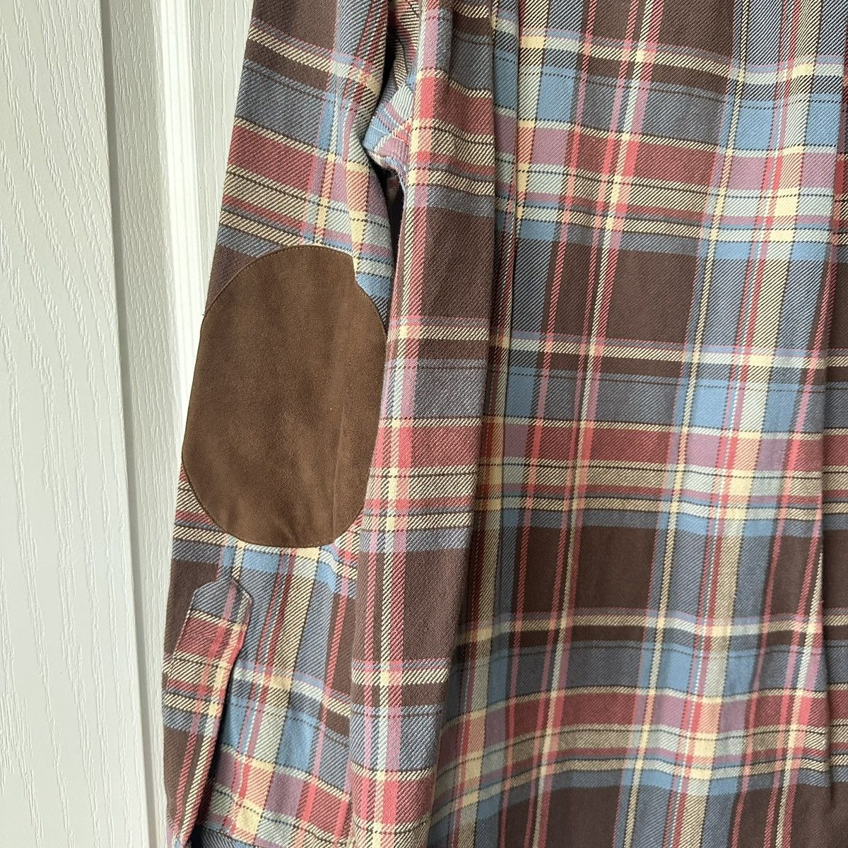Polo Ralph Lauren Polo Ralph Lauren Flannel Blue Plaid Shirt Large Vintage Size US L / EU 52-54 / 3 - 7 Thumbnail