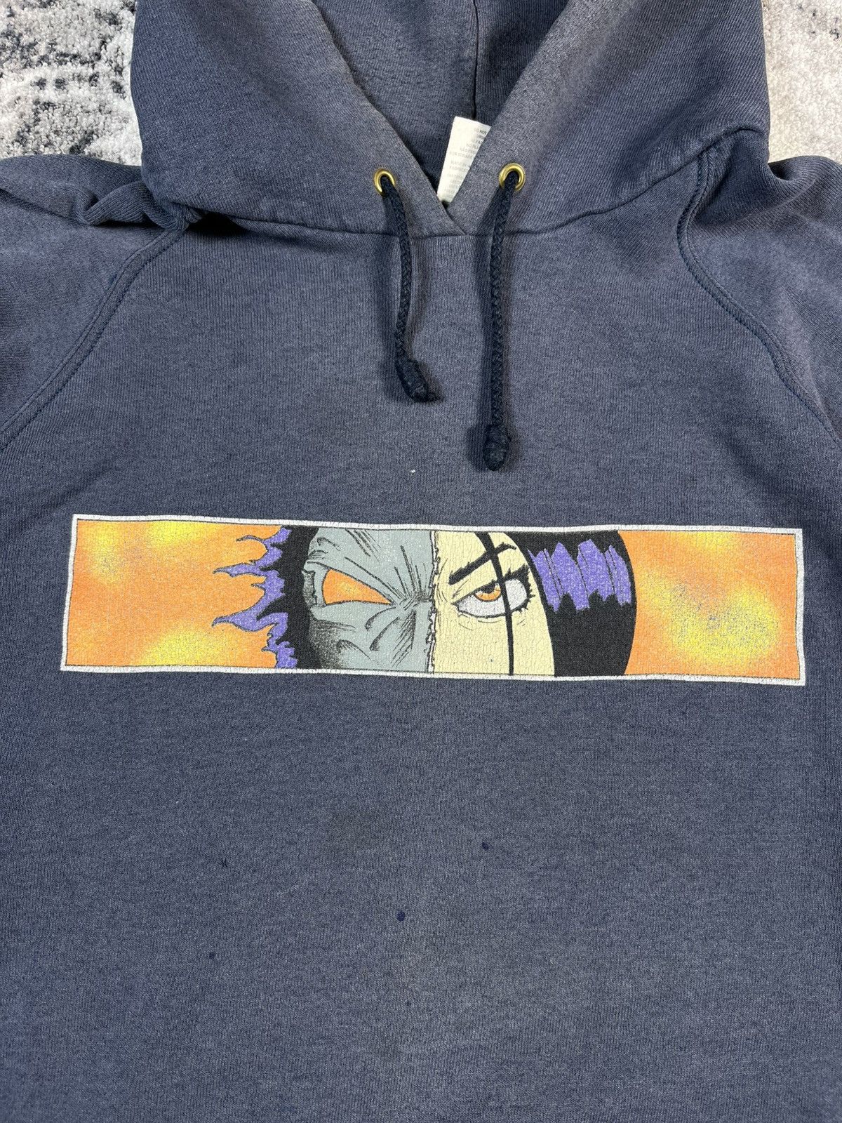 Other Anime Graphic Hoodie Screen Stars Blue XL Distressed Size US XL / EU 56 / 4 - 6 Thumbnail