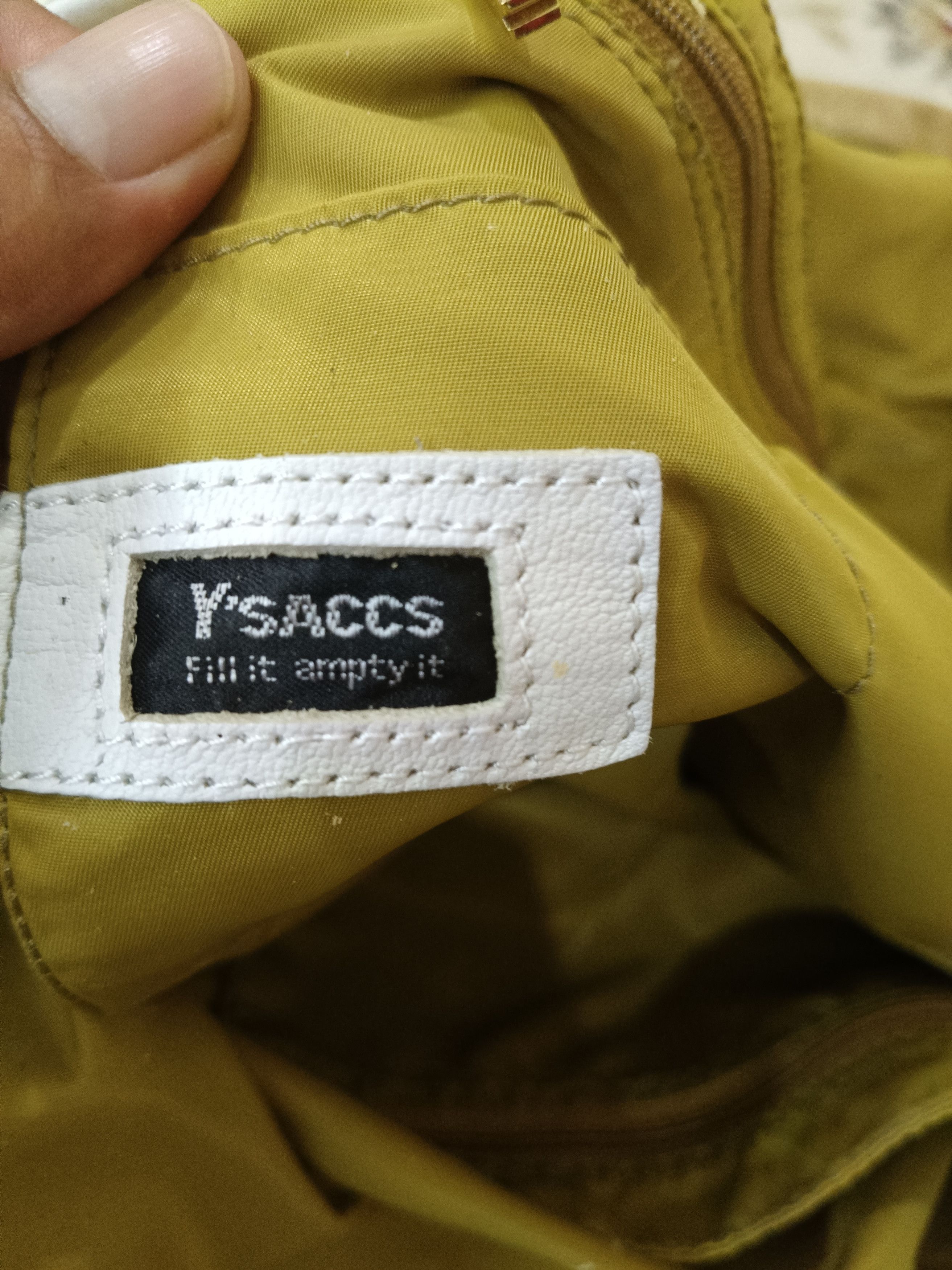 Japanese Brand × Yohji Yamamoto Y'saccs Glitter Bag Size ONE SIZE - 10 Thumbnail
