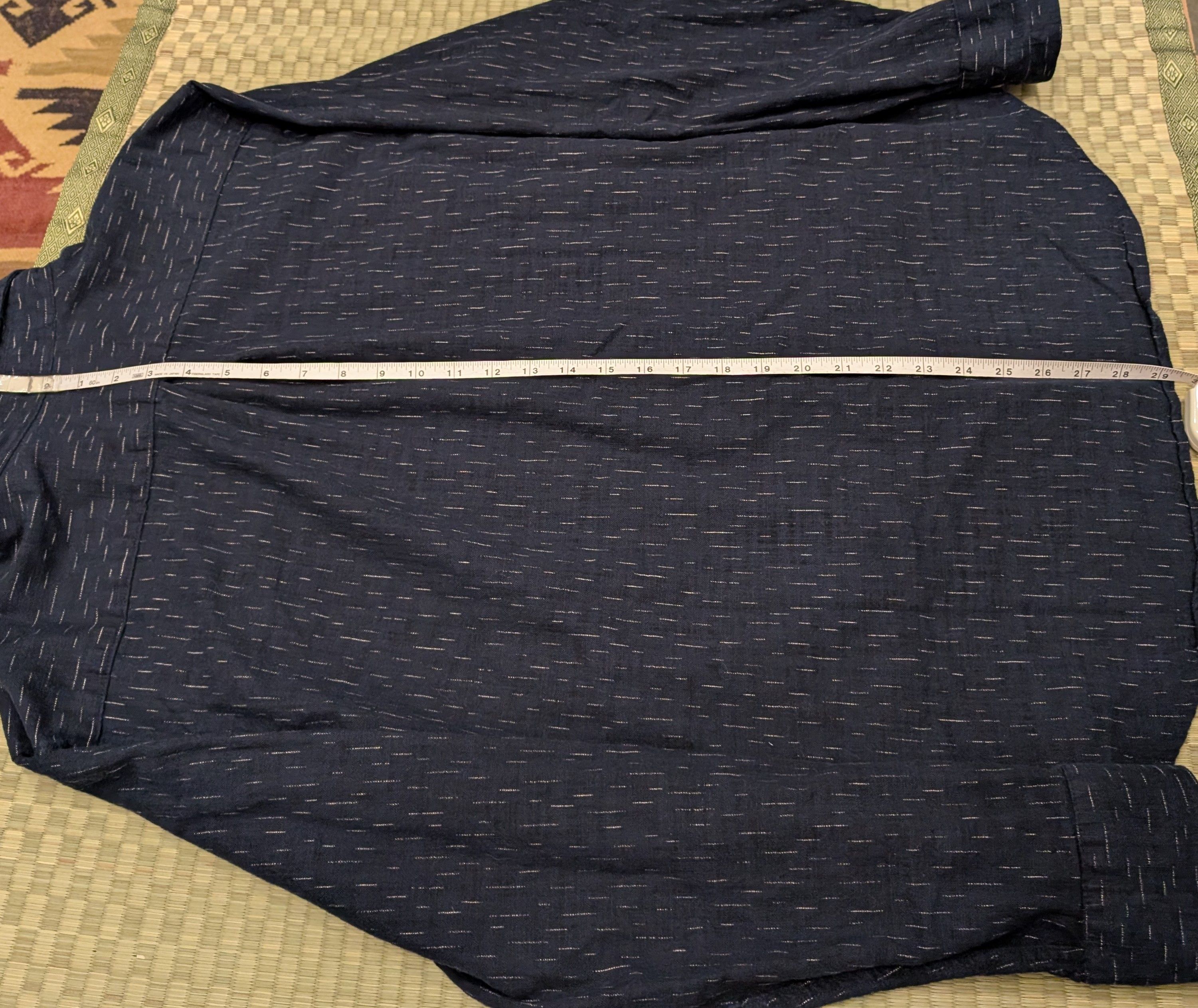 Naked & Famous Naked & Famous Easy Shirt in Kimono Print Rain Size US XXL / EU 58 / 5 - 6 Thumbnail