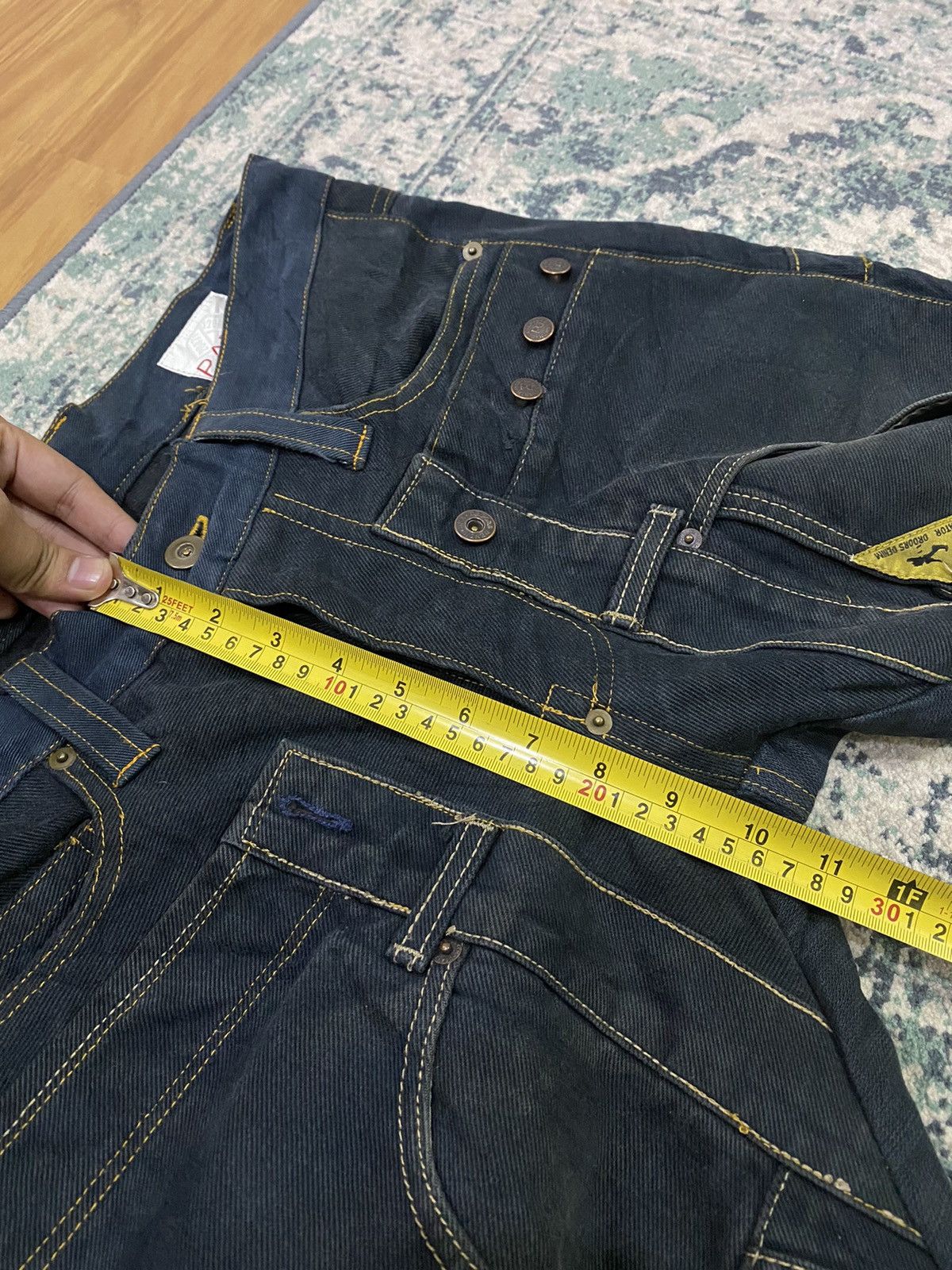 20471120 20471120 PAPER “Recycouture” Reconstructed Denim Size US 35 - 18 Thumbnail