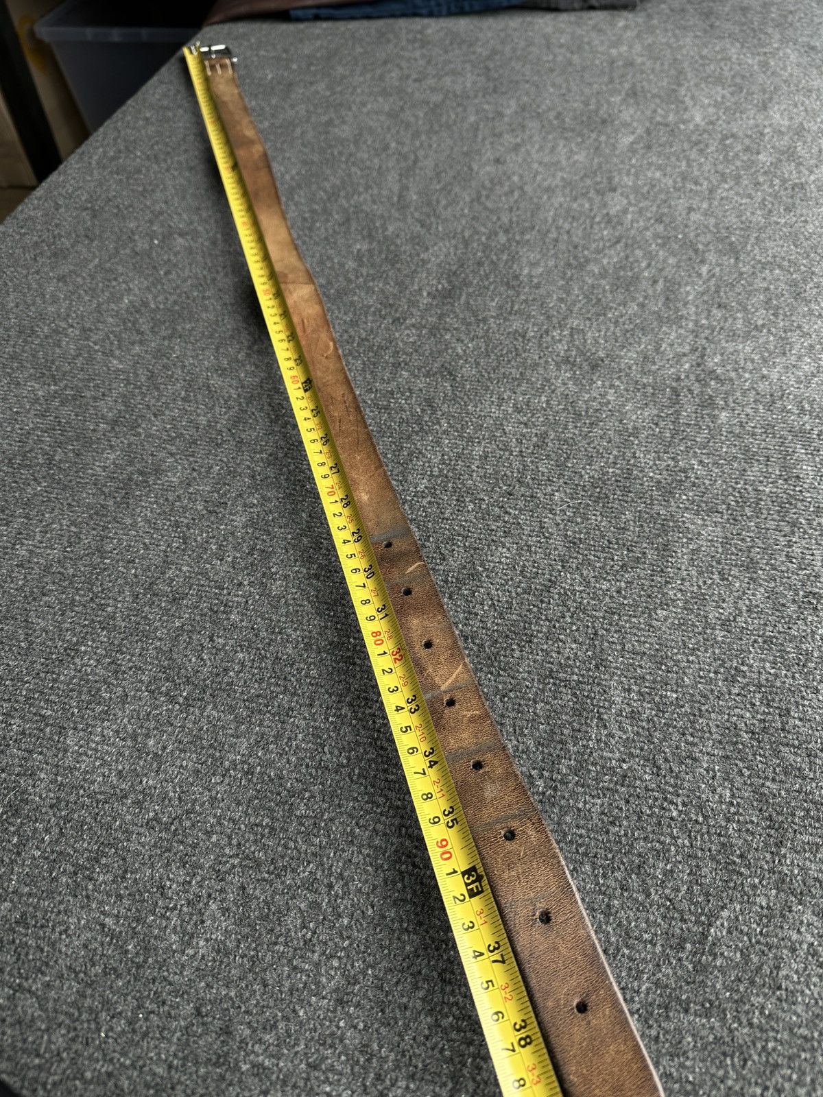Other 🚨 RARE LL GILGEN SATTLER BERN LEATHER BELT VINTAGE WESTERN Size ONE SIZE - 14 Thumbnail