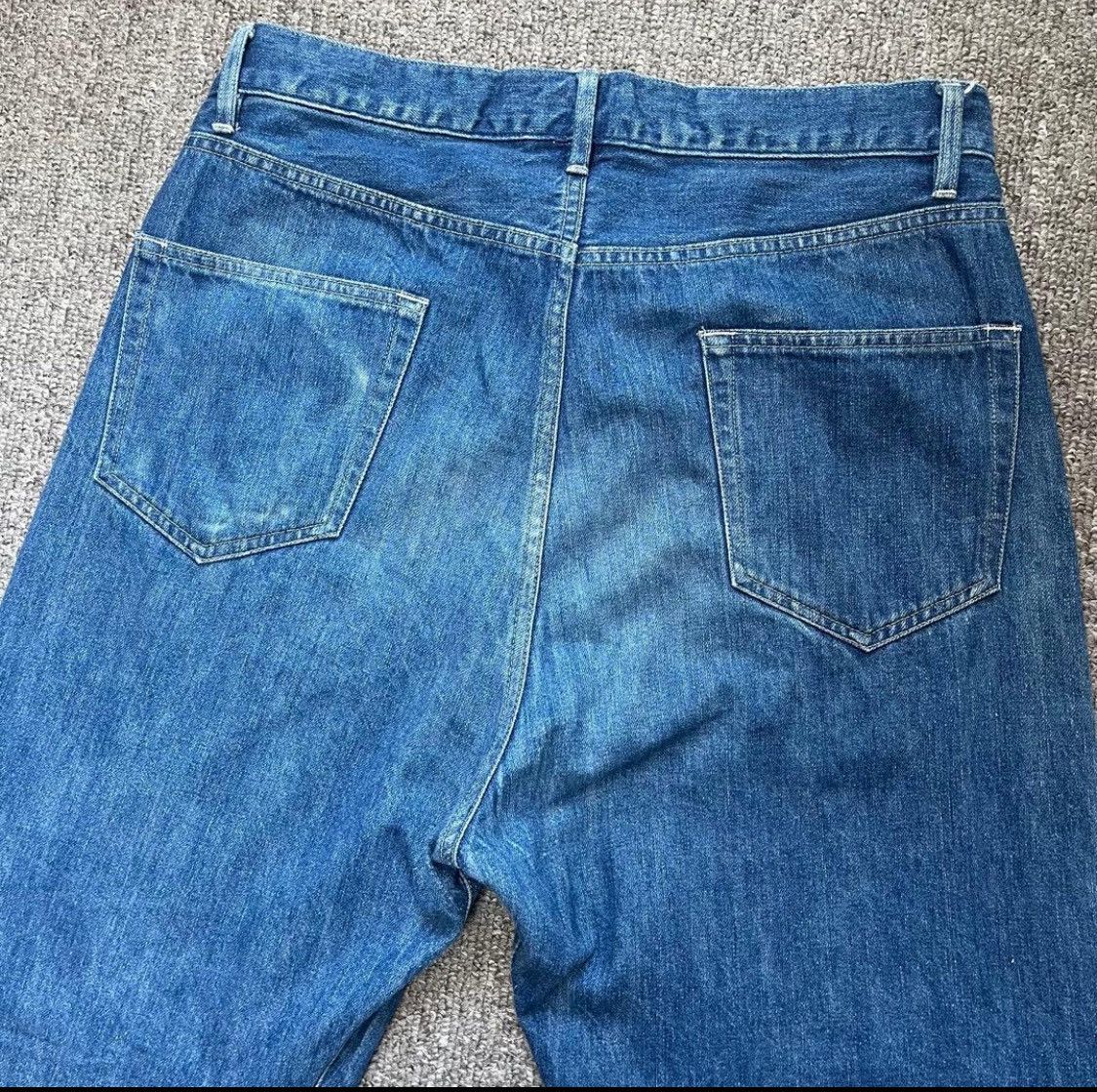Auralee Auralee SELVEDGE LIGHT DENIM PANTS size 4 Size US 32 / EU 48 - 5 Thumbnail