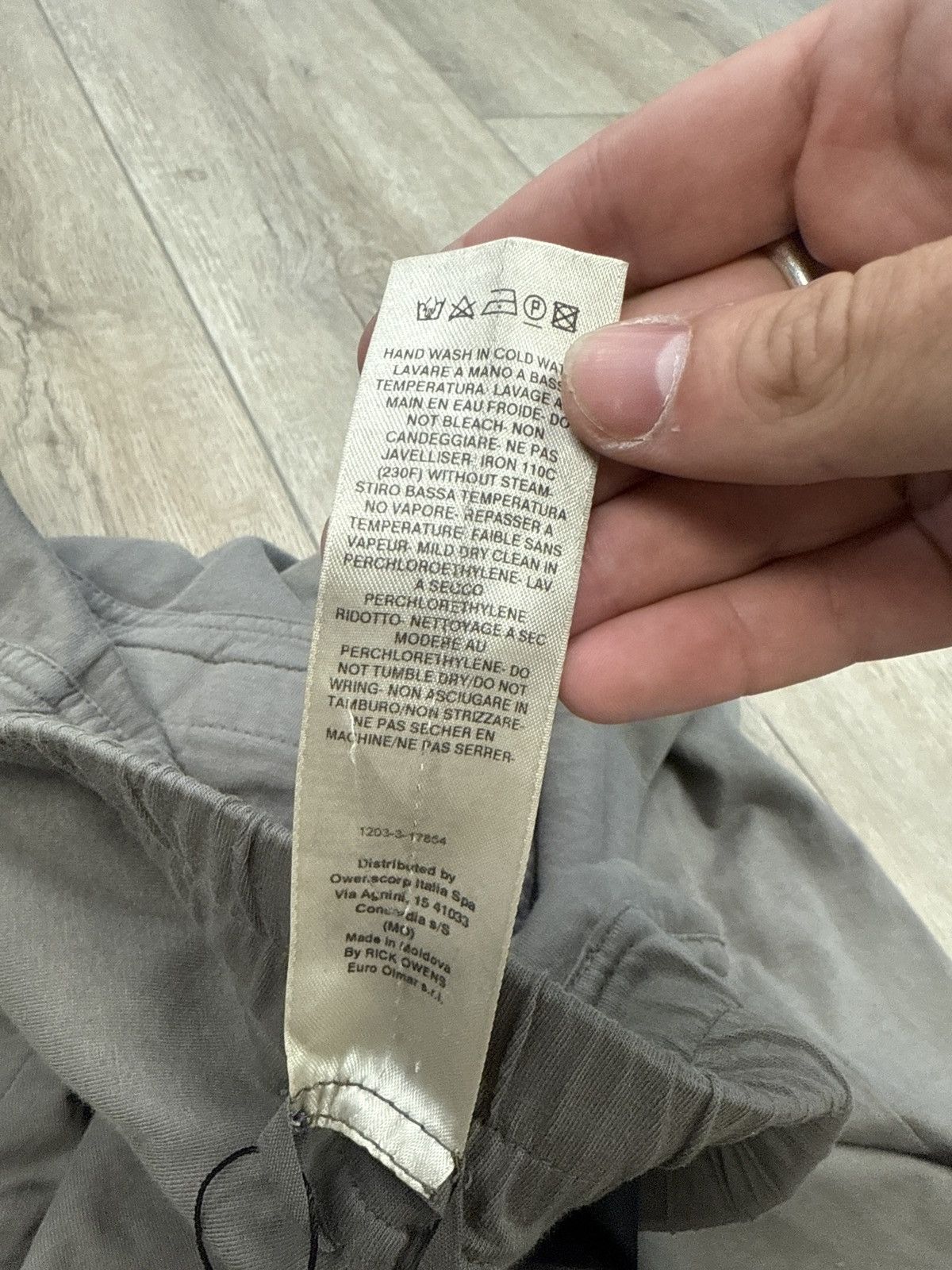 Rick Owens Drkshdw Rick Owens drkshdw cloth shorts grey Size US 32 / EU 48 - 3 Thumbnail