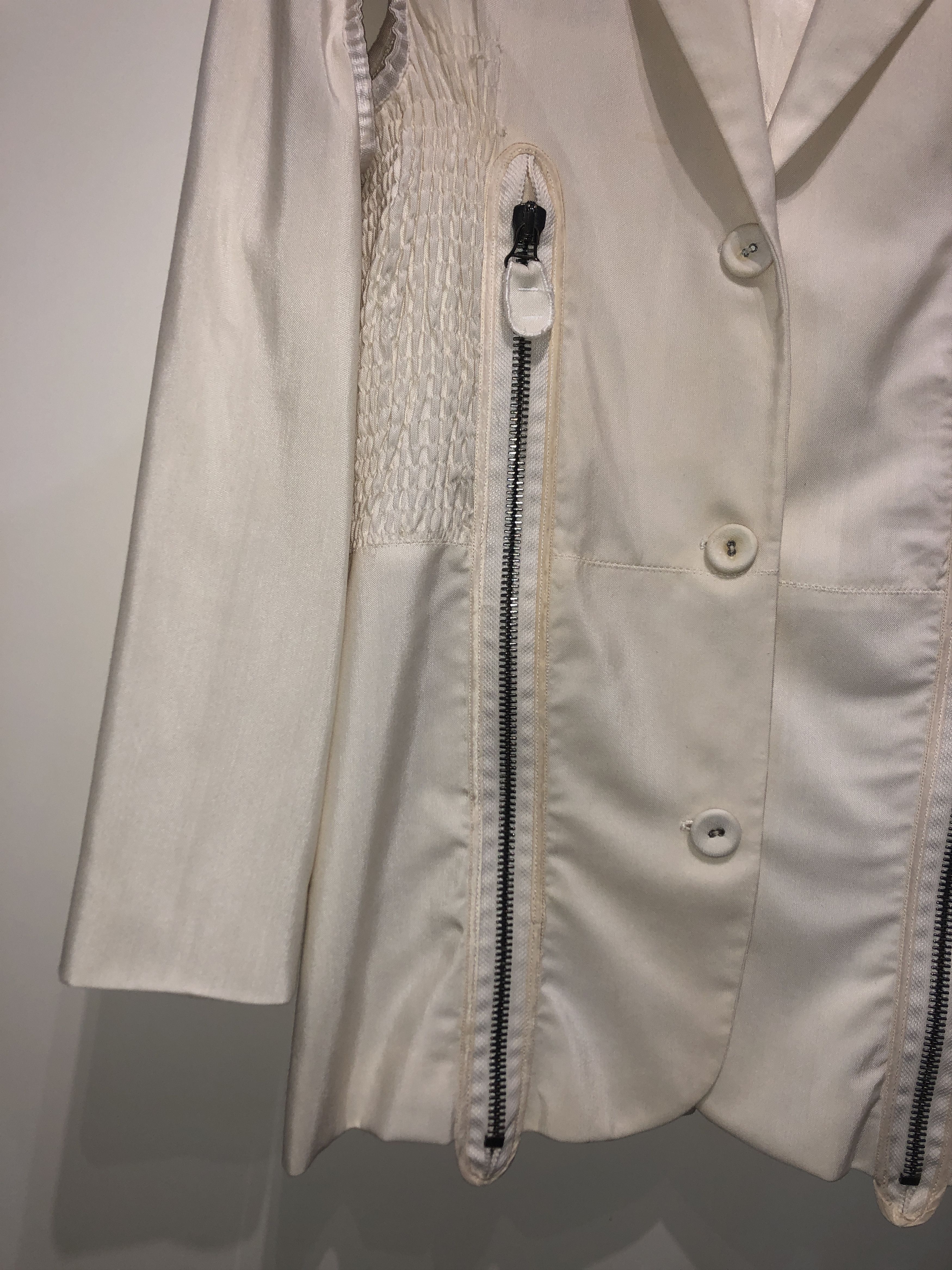 Jean Paul Gaultier Zipped Embellished Cut Out 1989 Jacket Size M / US 6-8 / IT 42-44 - 19 Thumbnail