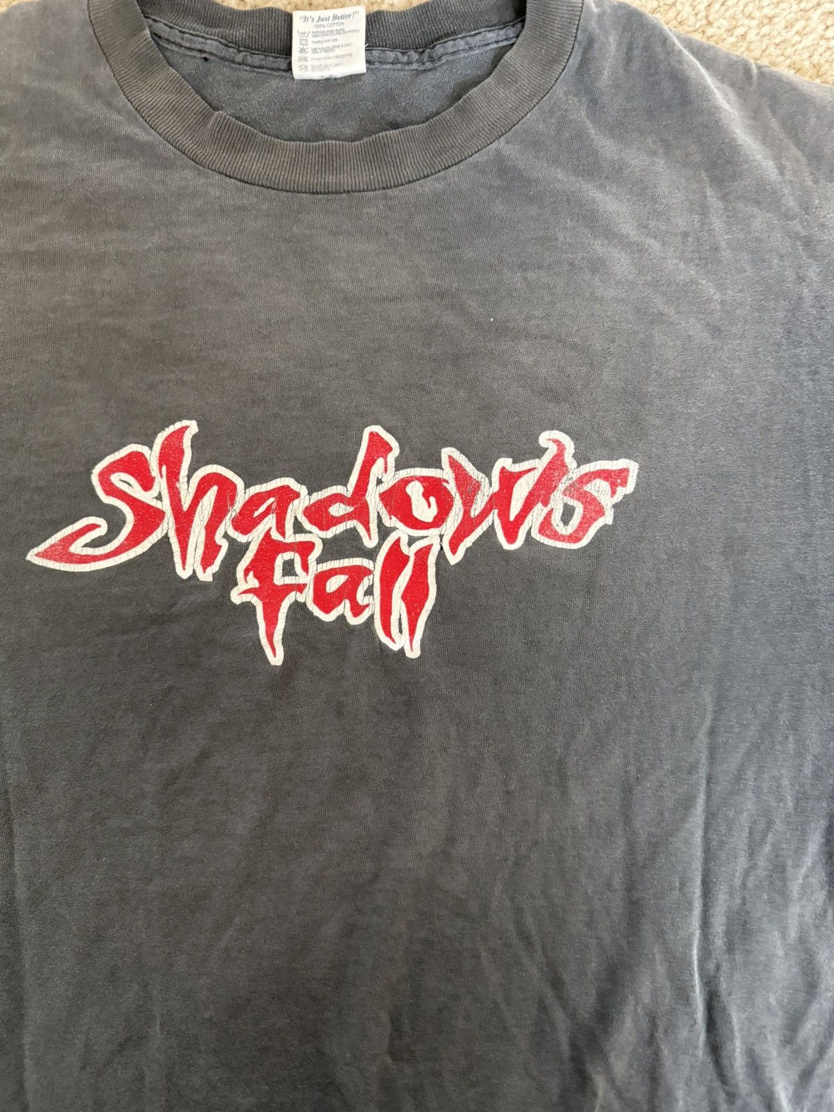 Band Tees × Vintage vintage shadows fall faded shirt Size US XL / EU 56 / 4 - 2 Thumbnail