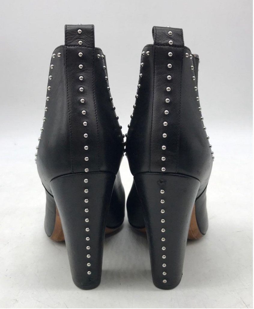 Givenchy Women's Givenchy Black Leather Ankle Boots Size 38 Size US 8 / IT 38 - 4 Thumbnail