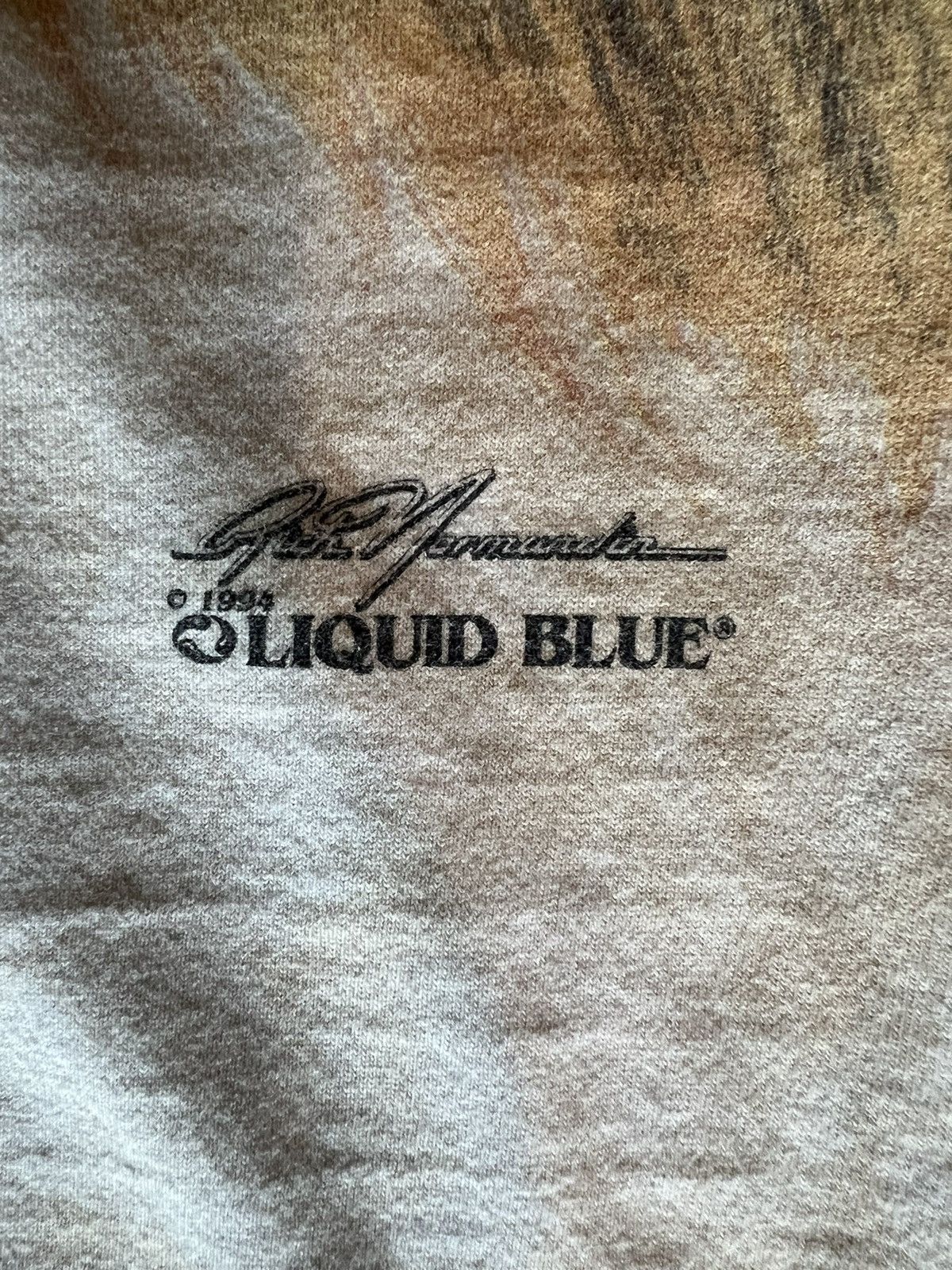 Liquid Blue 1994 Liquid Blue Rich Normandin Cutoff T-shirt Size US XL / EU 56 / 4 - 12 Thumbnail