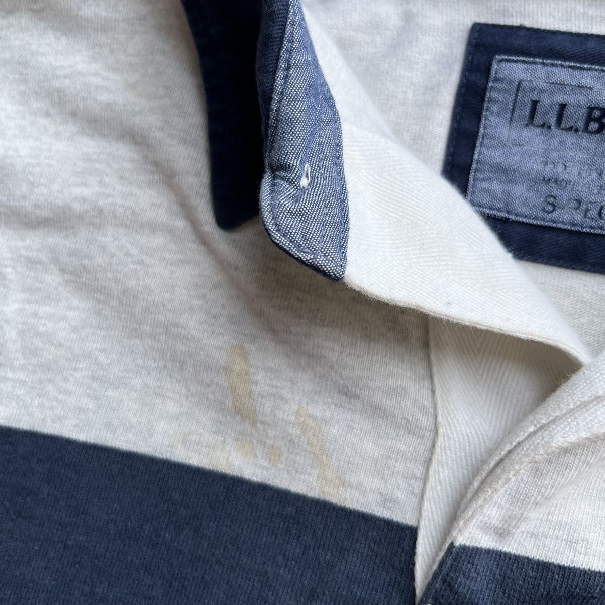 L.L. Bean LL BEAN VINTAGE RUGBY LONG SLEEVE 90s 00s Size US S / EU 44-46 / 1 - 4 Thumbnail