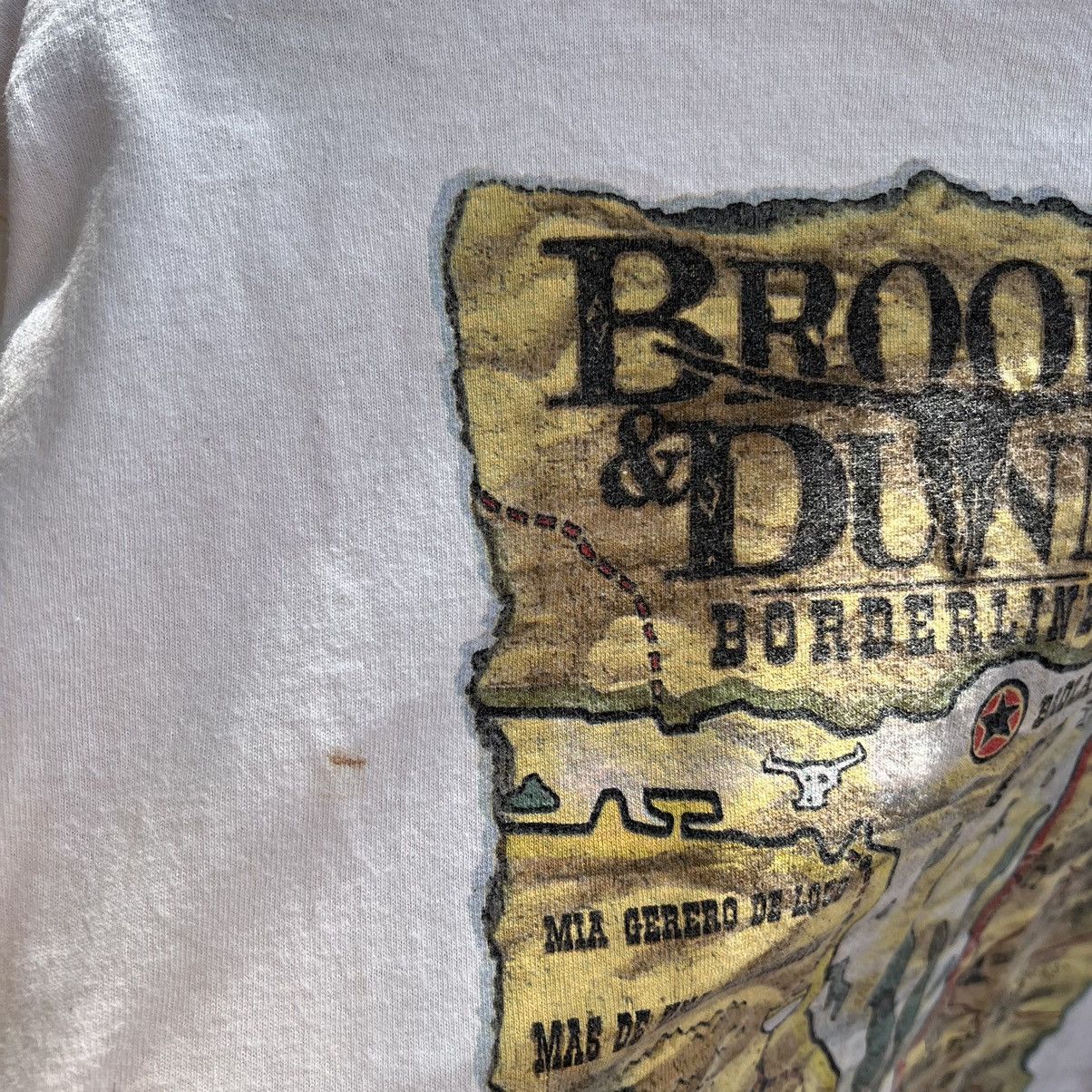 Band Tees × Lee Vintage 90's Brooks And Dunn shirt Size US L / EU 52-54 / 3 - 8 Thumbnail