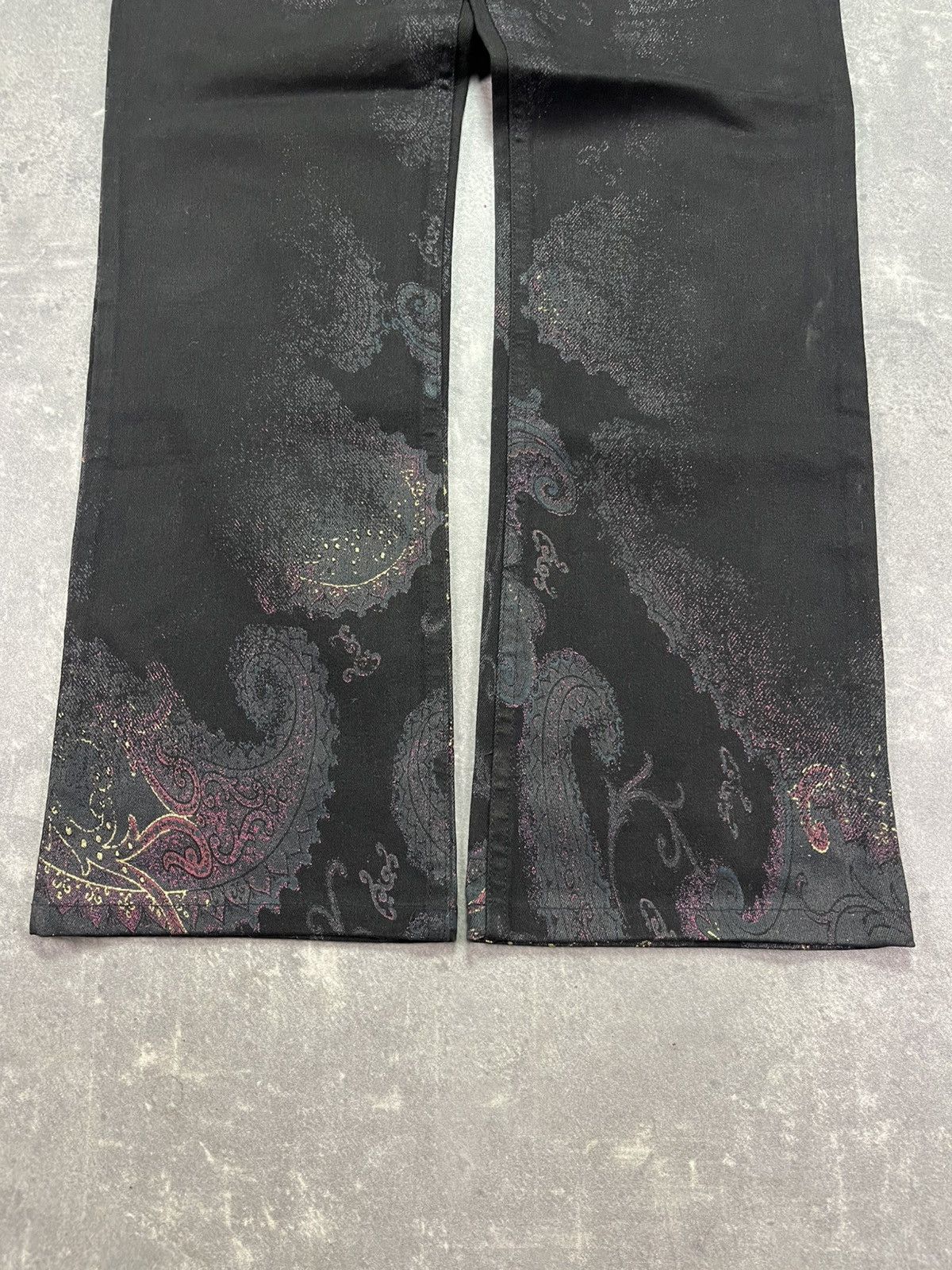 Roberto Cavalli Roberto Cavalli Paisley Printed Rare Jeans XS 26 27 Size US 27 - 4 Thumbnail