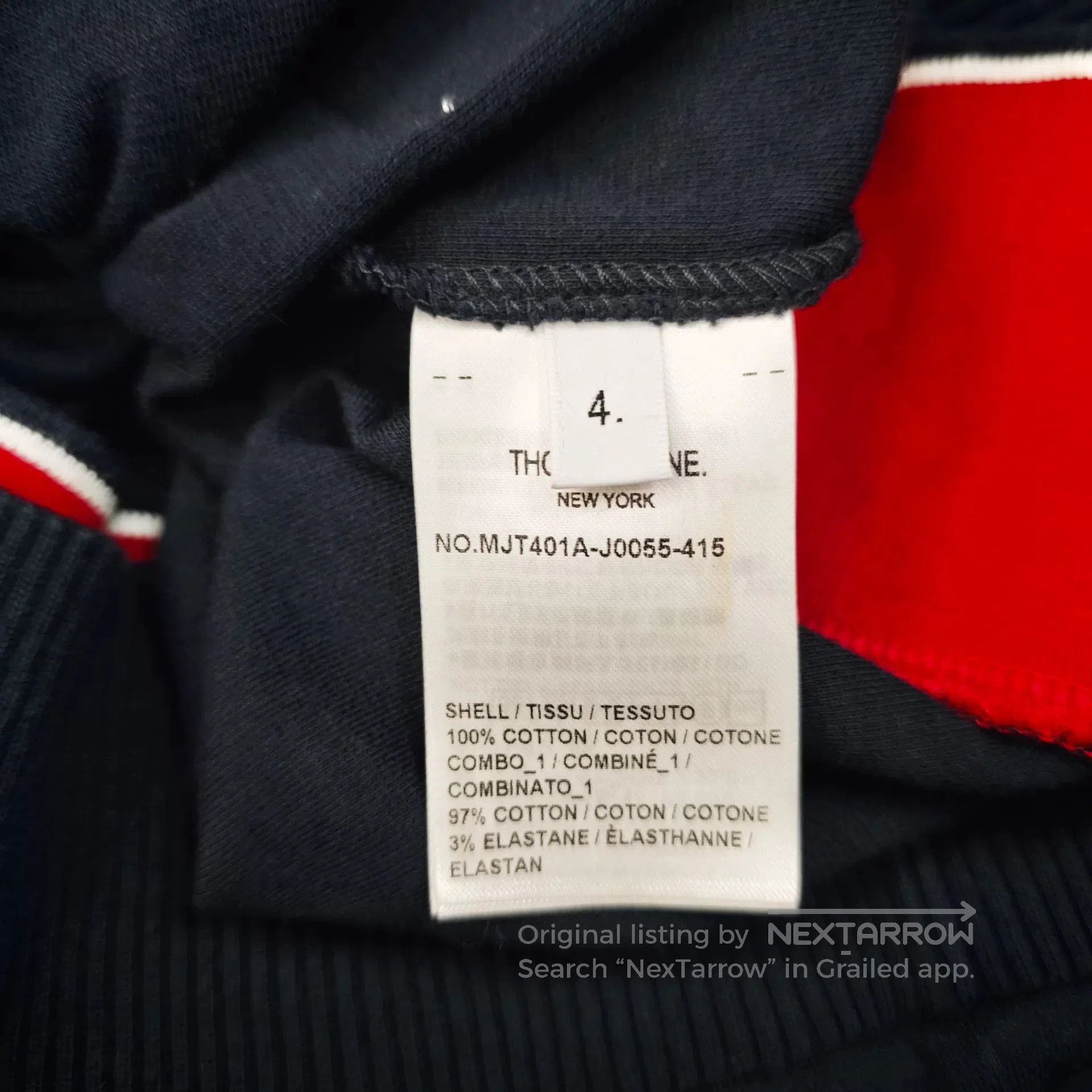 Thom Browne thom browne crewneck long sleeve knit sweater. Size US L / EU 52-54 / 3 - 4 Thumbnail