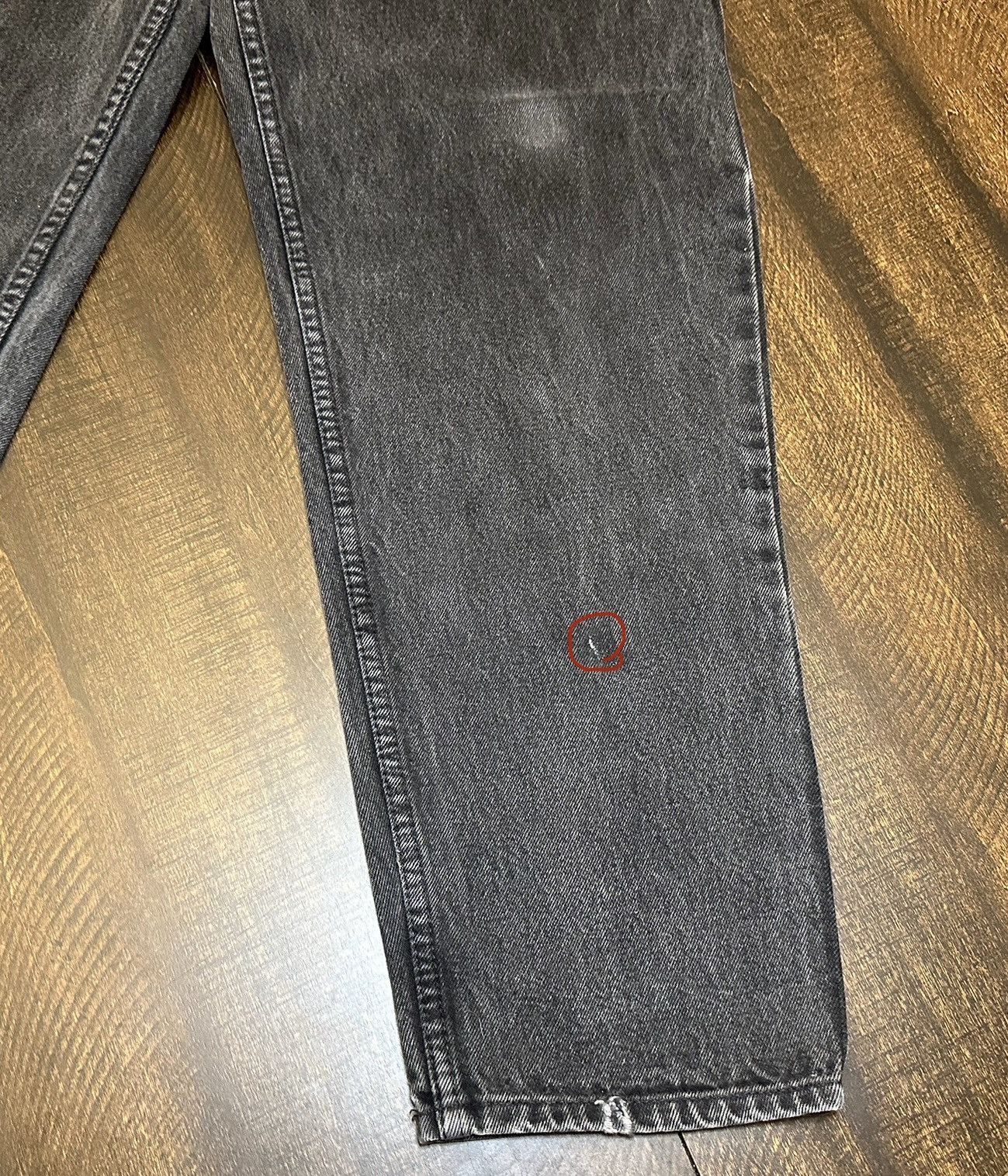 Levi's Levi's 550 Relaxed Fit Jeans Tapered Mens 34x30 Orange Tab Size US 34 / EU 50 - 5 Thumbnail