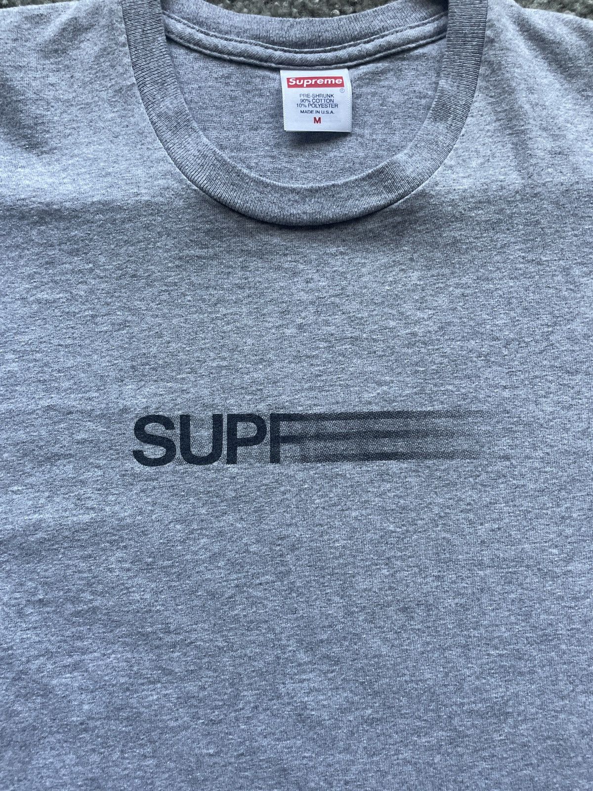 Supreme Supreme Motion Logo Tee Size US M / EU 48-50 / 2 - 4 Thumbnail