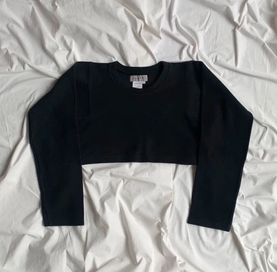 Yohji Yamamoto Yohji Yamamoto | 1990S Cropped Top - -DMC Size US M / EU 48-50 / 2 - 1 Thumbnail