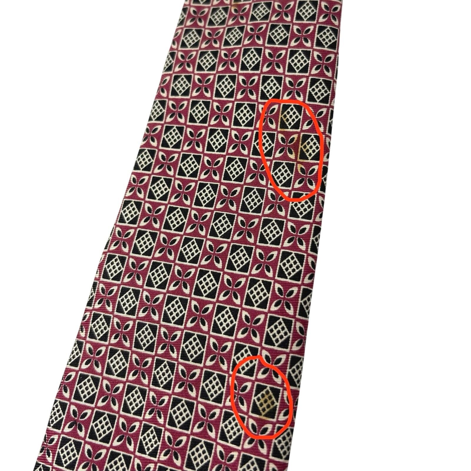 Christian Dior Monsieur Christian Dior Abstract Pattern Tie Size ONE SIZE - 5 Thumbnail