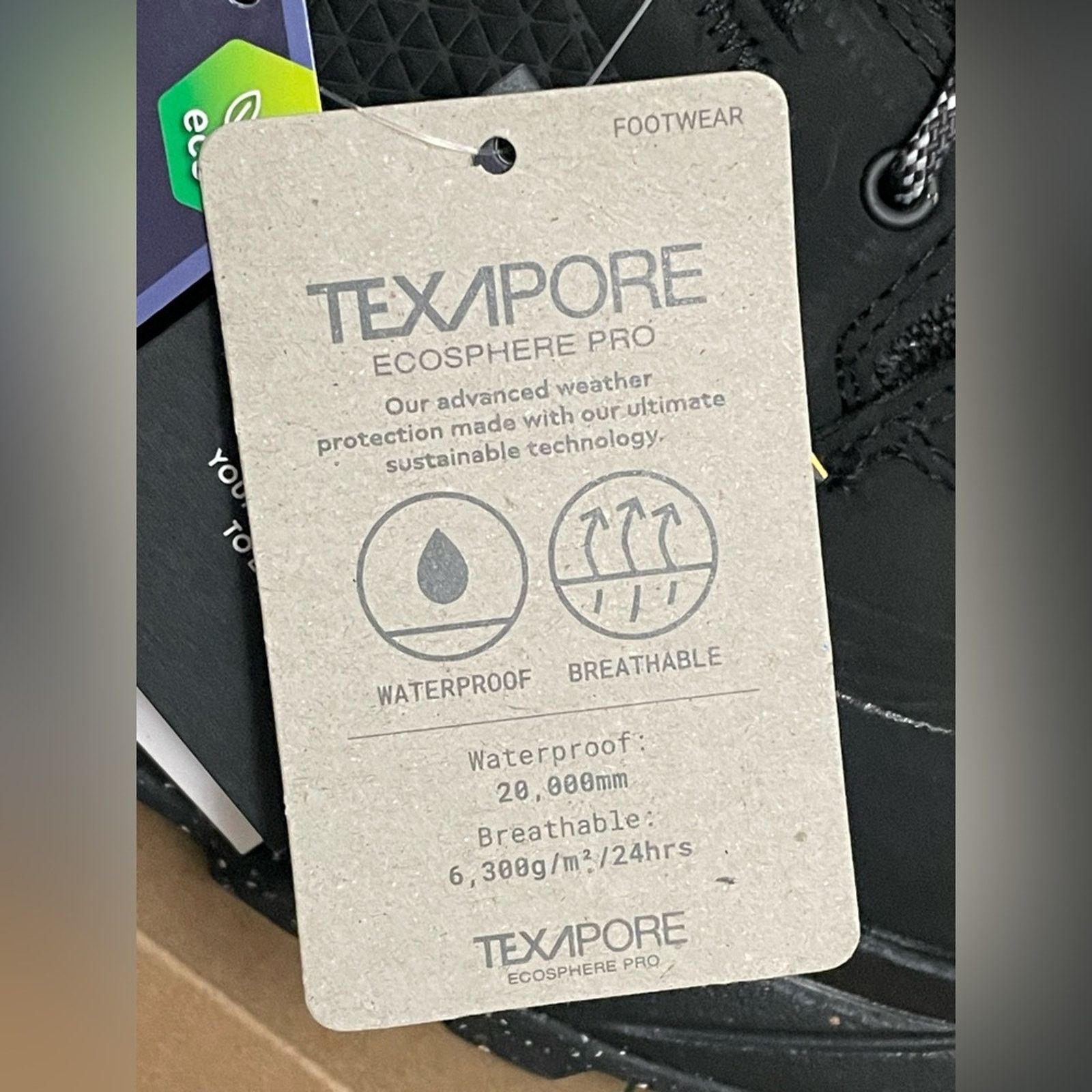 Vintage Jack Wolfskin Terraquest Texapore Hiking Shoe Black Men 11.5 Size US 11.5 / EU 44-45 - 9 Thumbnail