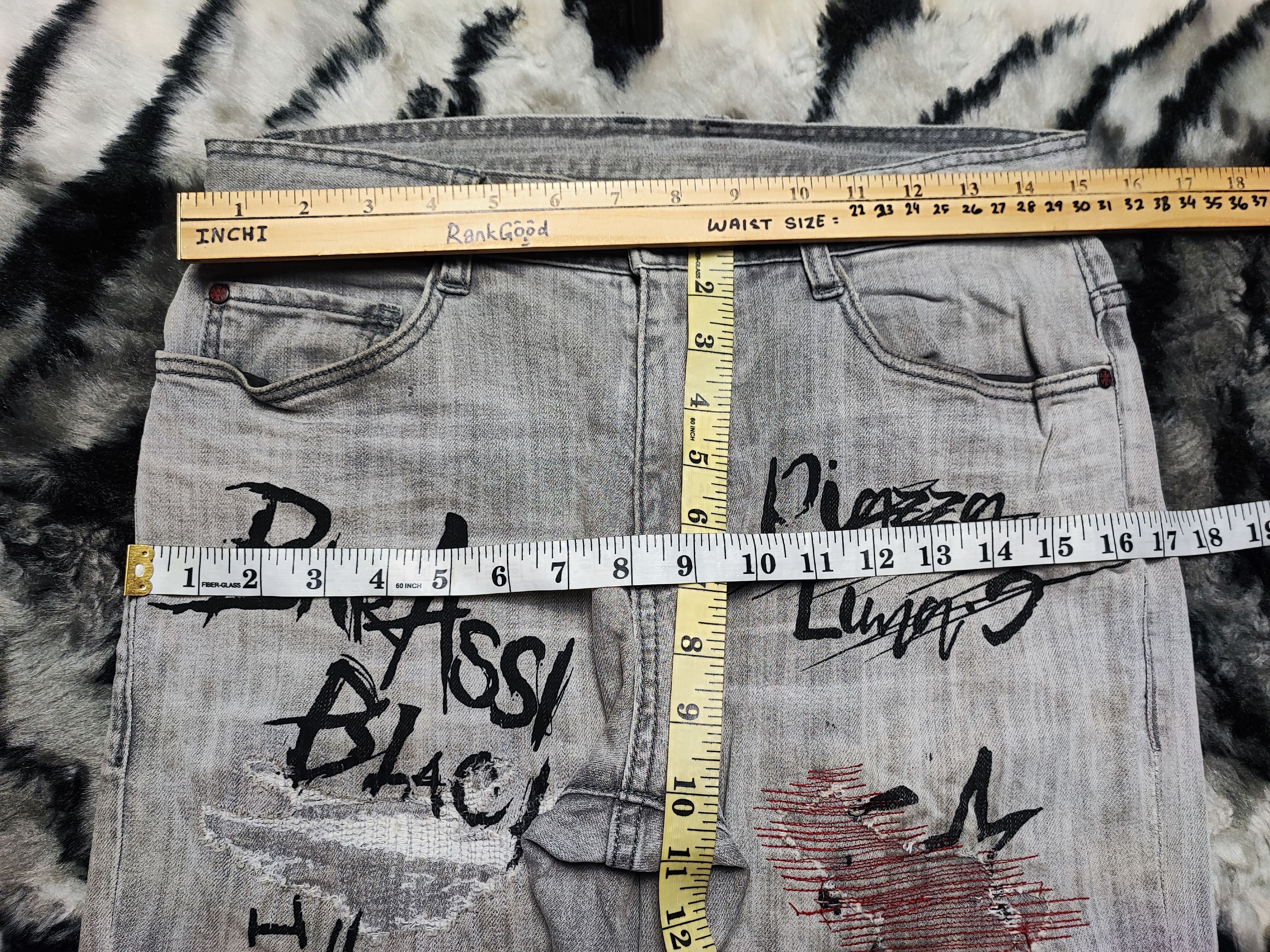 Ksubi Thrashed Distressed Jeans ERD Grunge Chrome Size US 30 / EU 46 - 5 Thumbnail