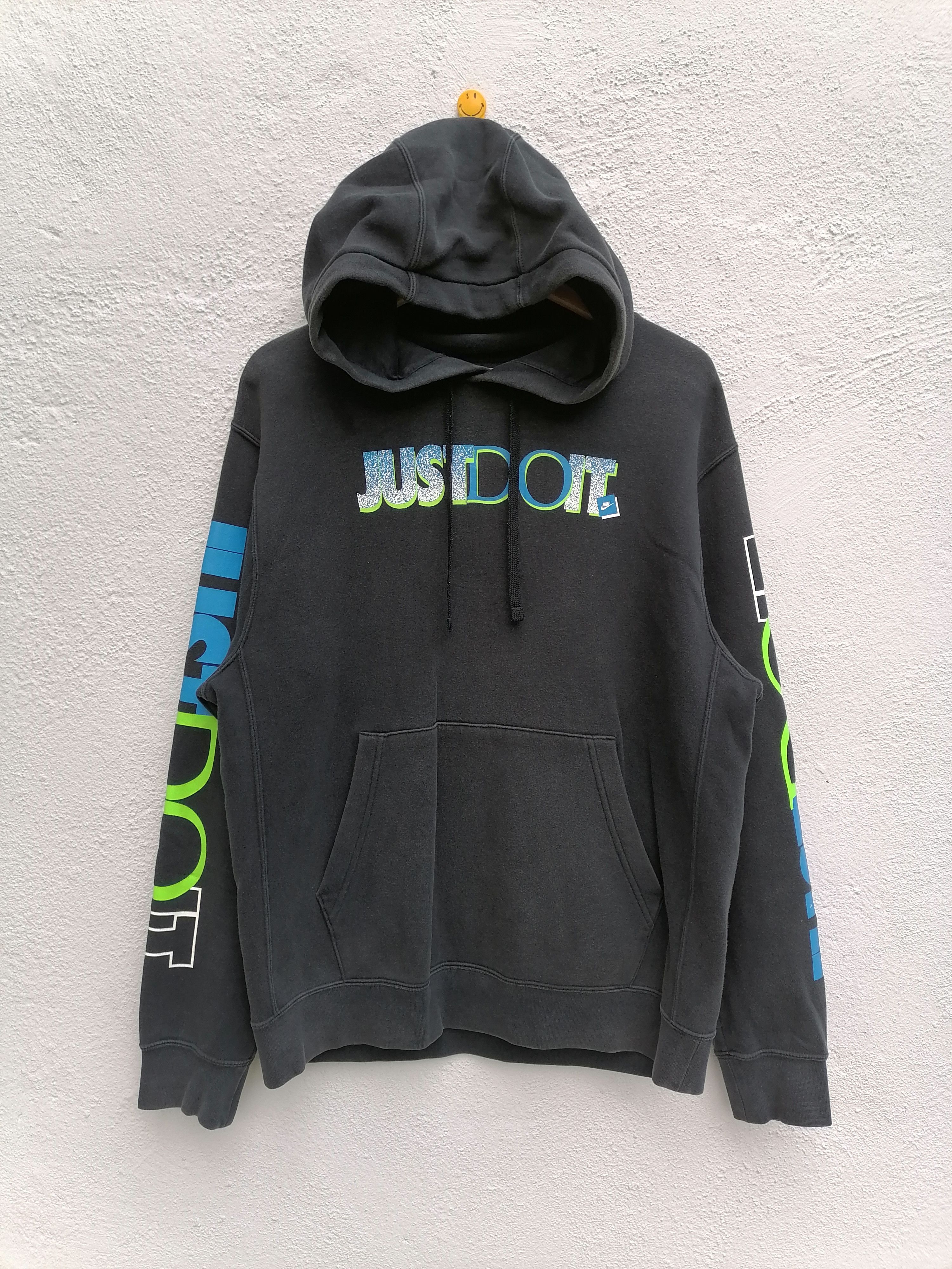 Nike Nike 'Just Do It' Sun Faded Hoodies Size US M / EU 48-50 / 2 - 1 Thumbnail