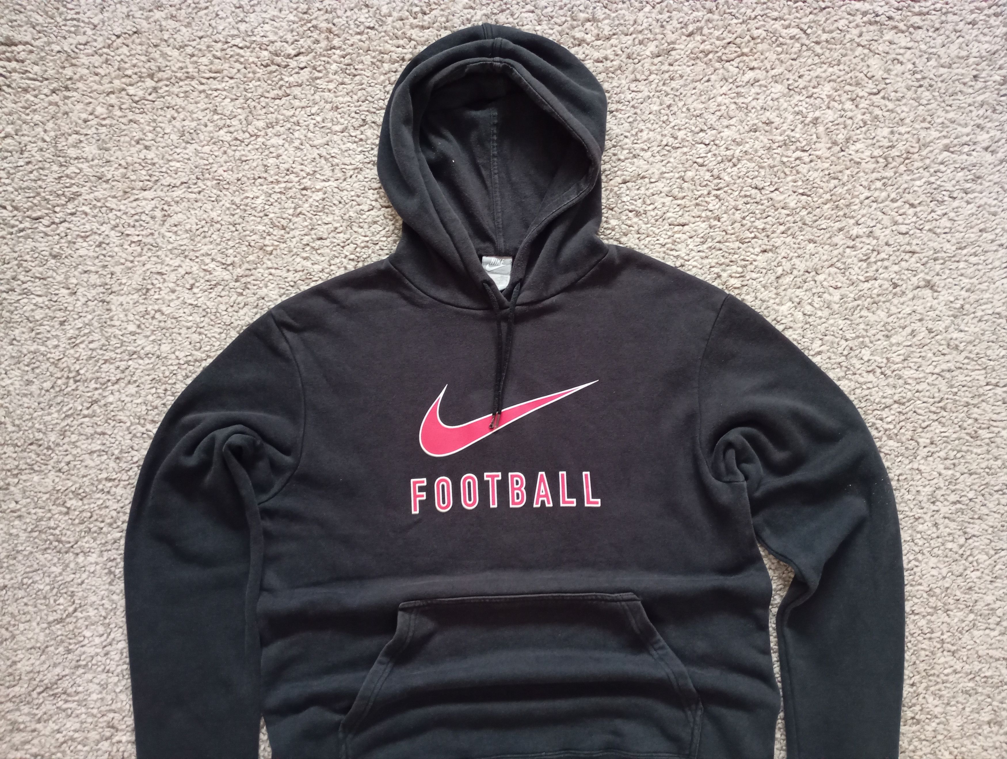 Nike × Vintage Vintage Nike Y2K Center Swoosh Hoodie Size US L / EU 52-54 / 3 - 2 Thumbnail