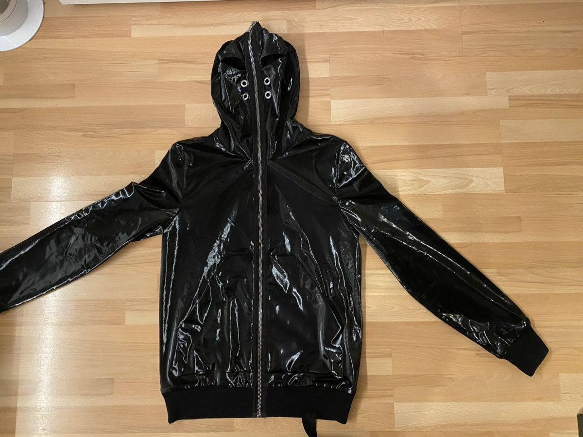 Rick Owens RICK OWENS 22FW GIMP JACKET FULL ZIP SHINY Rick Owens RICK OWENS 22FW GIMP JACKET FULL ZIP SHINY