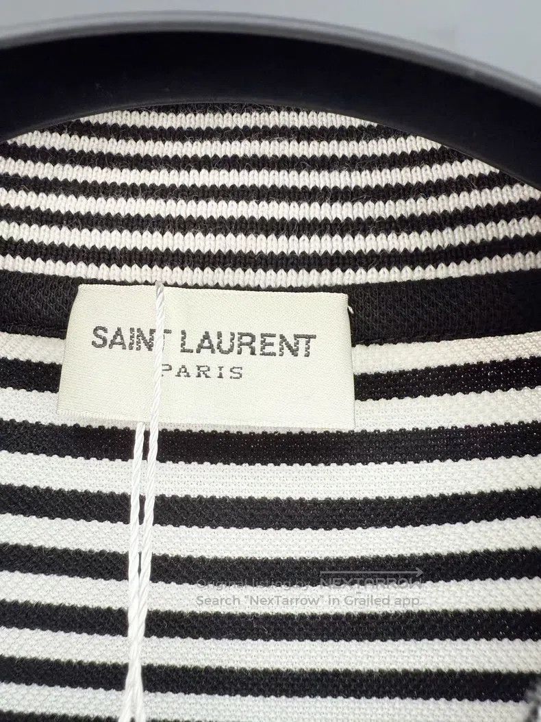 Saint Laurent Paris Saint Laurent Paris Polo Shirt Size US XXL / EU 58 / 5 - 2 Thumbnail