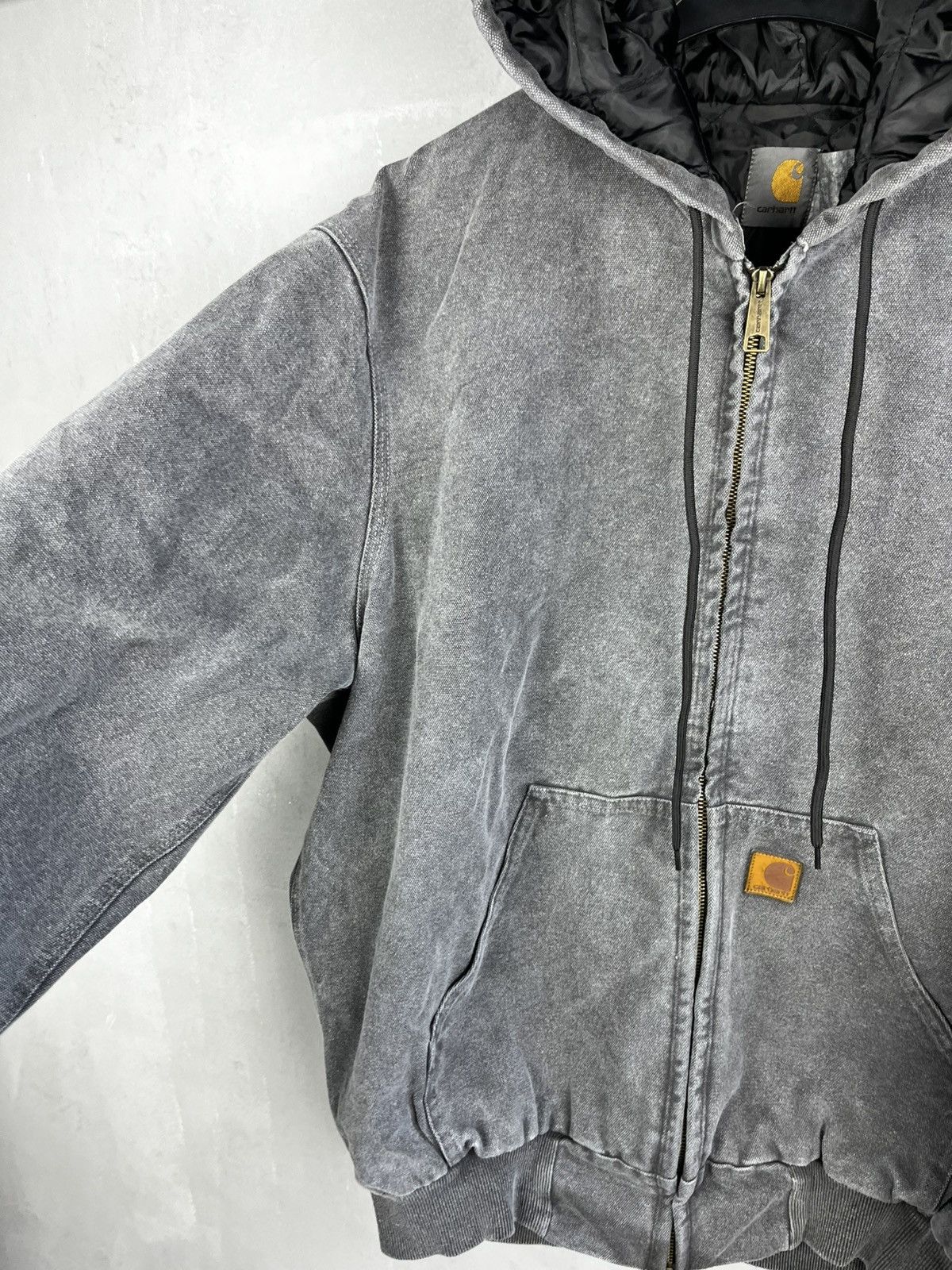 Carhartt Vintage Carhartt Hooded Jacket Size L 90s Size US L / EU 52-54 / 3 - 9 Thumbnail