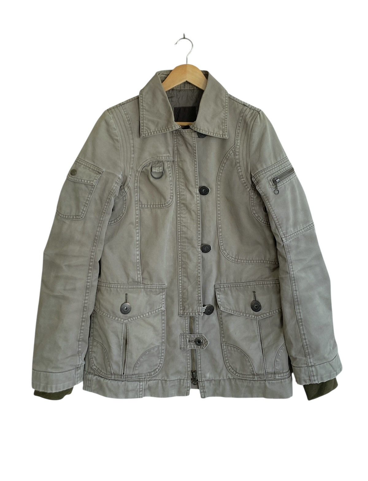 Hysteric Glamour Very Rare Vintage Hysteric Glamour Military Jacket 1990s Size US S / EU 44-46 / 1 - 1 Thumbnail
