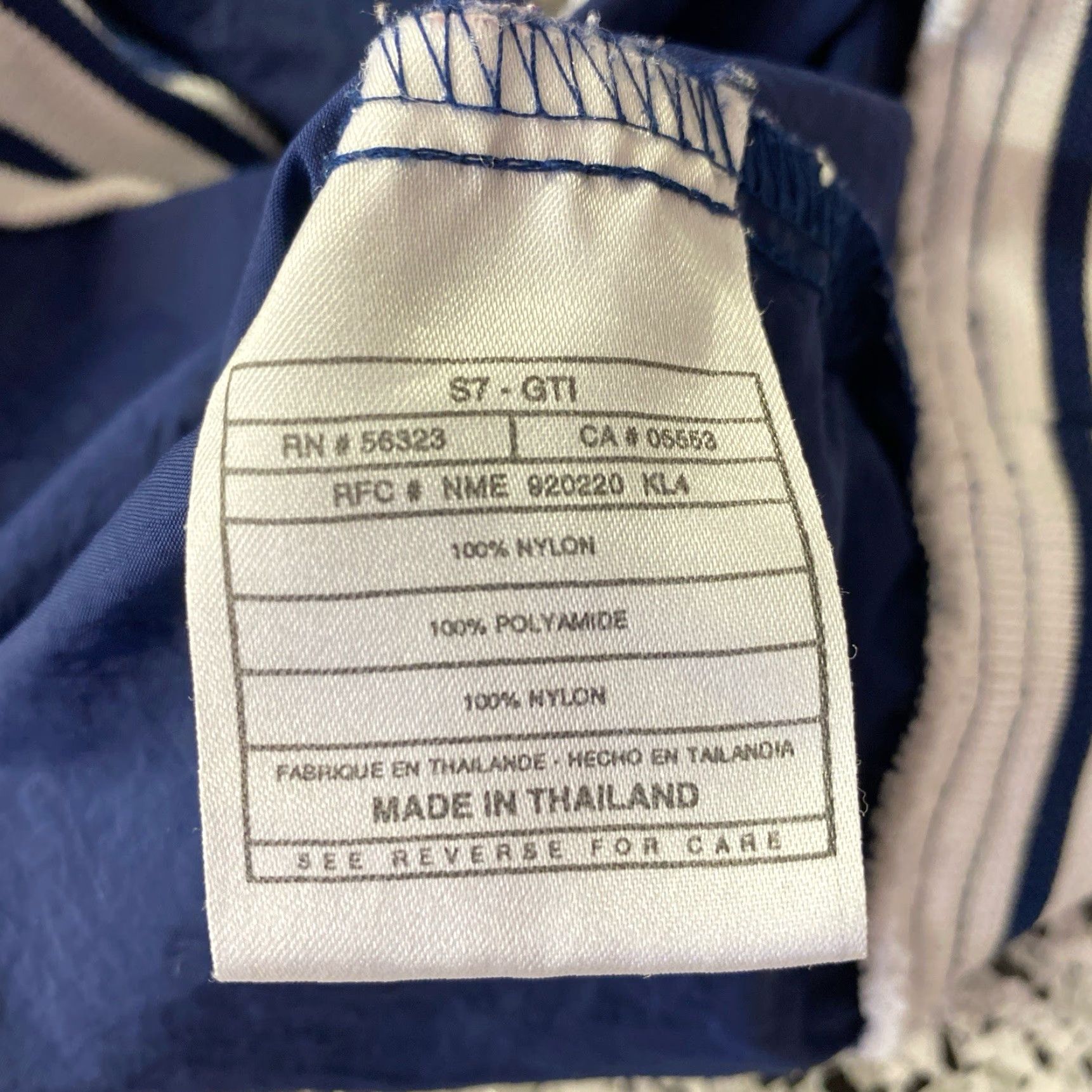 Nike VINTAGE Nike Windbreaker Jacket XXL 90s Blue Swoosh Pullover White Tag Mens Size US XXL / EU 58 / 5 - 5 Thumbnail