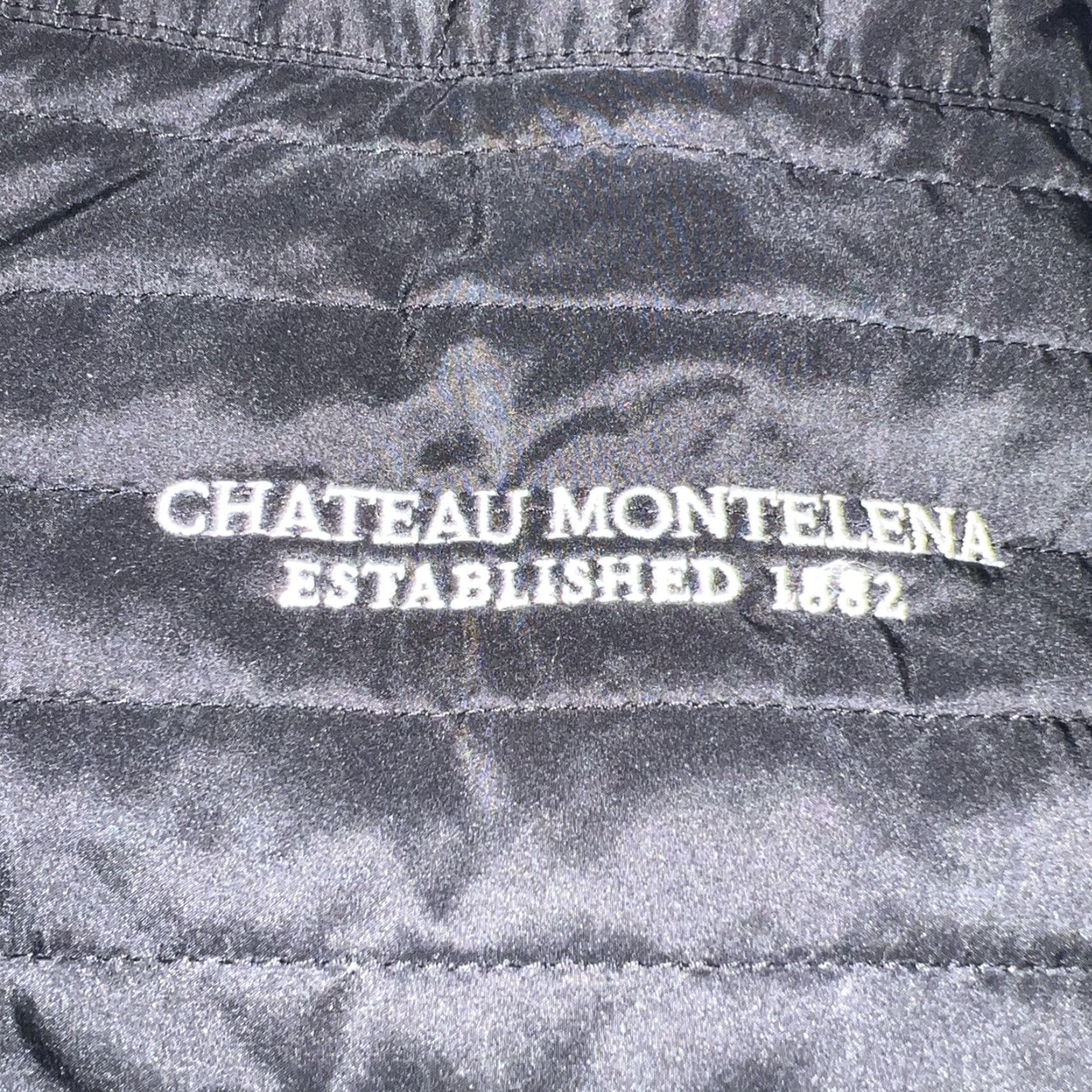 Vintage VINTAGE Chateau Montelena Winery Women’s Black Fleece Vest L Quilted Logo Full Zip Pockets Mid-Length Sleeveless All Seasons Casual Travel Workwear Size L / US 10 / IT 46 - 3 Thumbnail