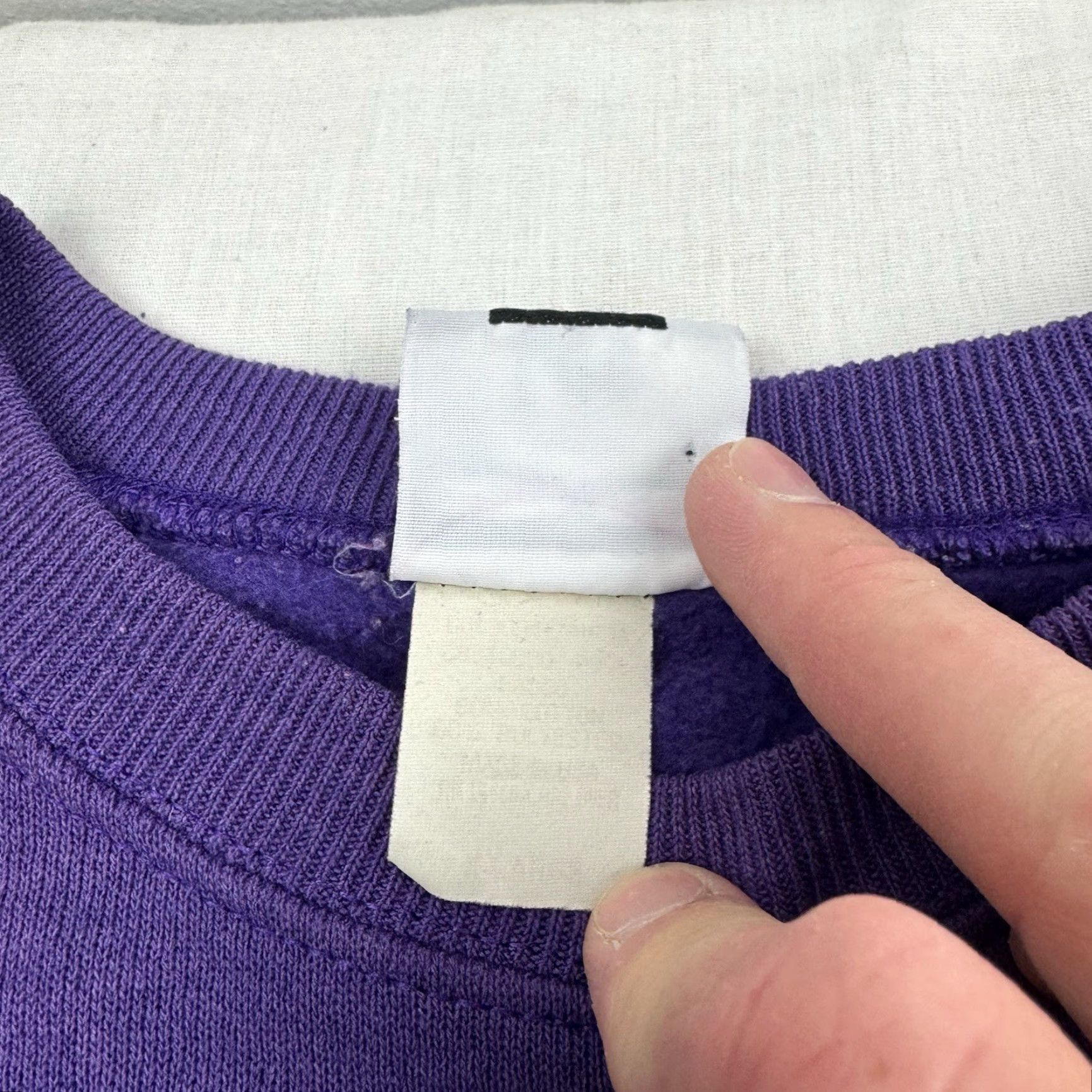 Lee VINTAGE Lee Ski Sweatshirt Adult XL Pullover Purple 90s Skiing Nature Outdoors Mens Size US XL / EU 56 / 4 - 5 Thumbnail