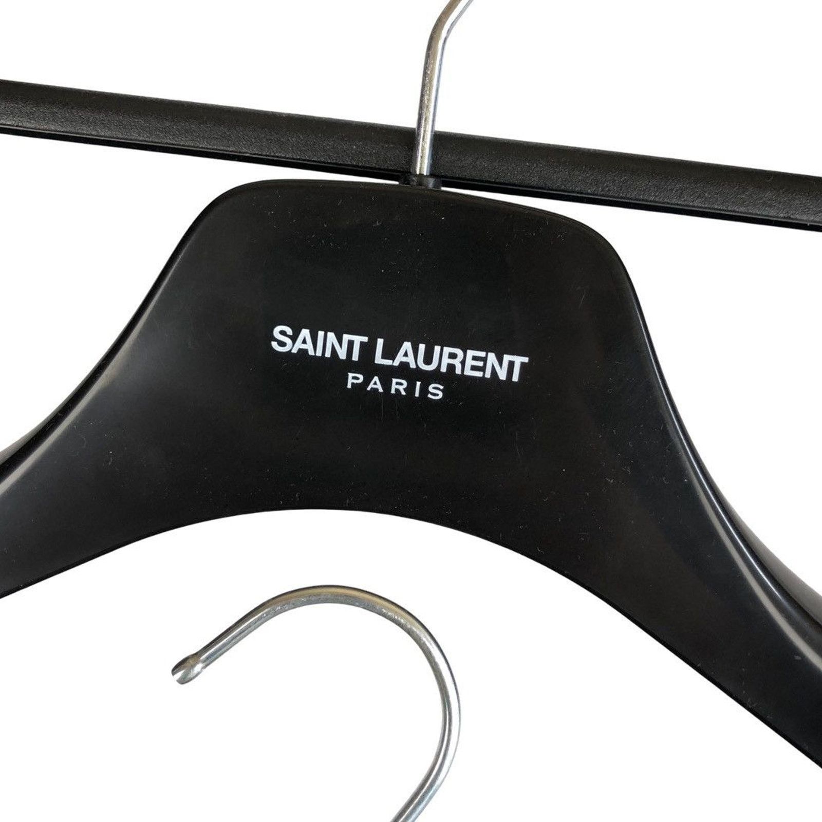 Saint Laurent Paris Saint Laurent Logo Plastic Hangers Size ONE SIZE - 4 Thumbnail