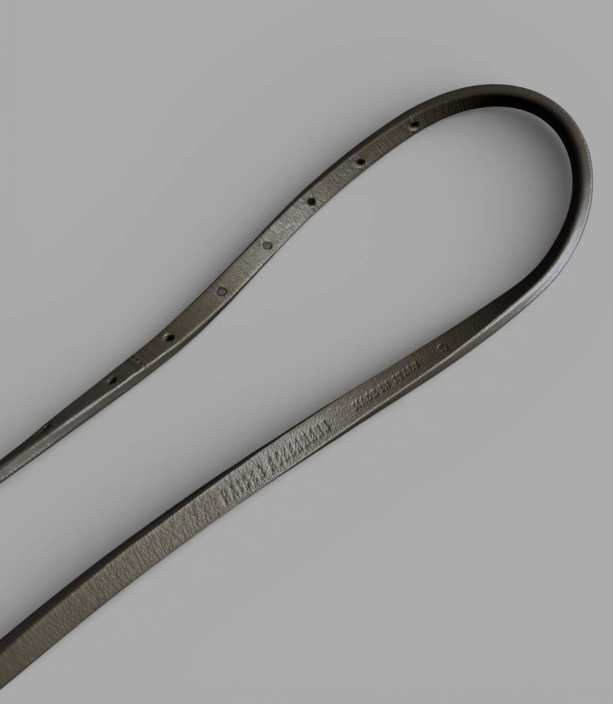Haider Ackermann Haider Ackermann Double Wrap Thin Designer Leather Belt Size ONE SIZE - 8 Thumbnail