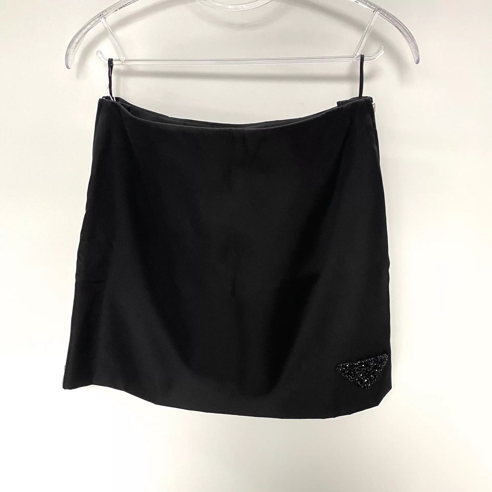 Prada PRADA black beaded skirt 38 Size 26" / US 2 / IT 38 - 1 Thumbnail