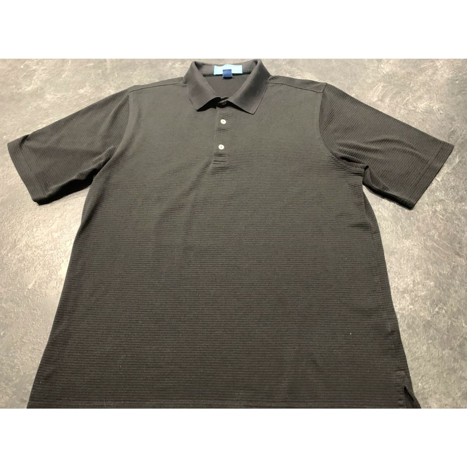 Vintage Fairway & Greene Performance Polo Shirt Mens Medium Black Size US M / EU 48-50 / 2 - 2 Thumbnail