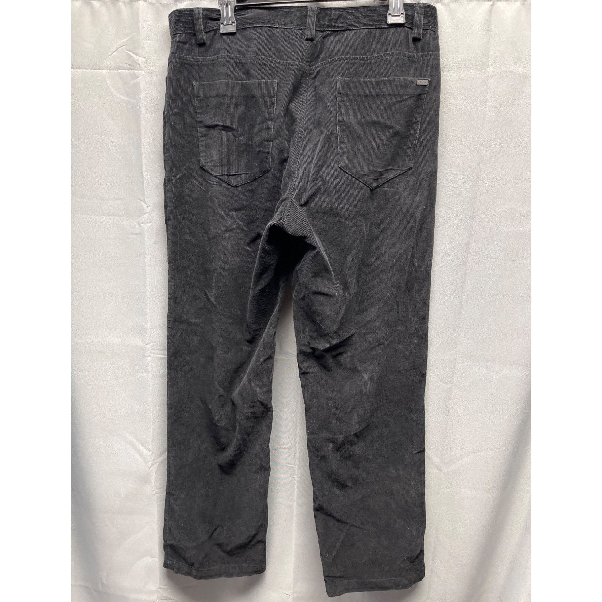 Calvin Klein Calvin Klein Men's Black Corduroy Pants/Straight Leg 34X32 S Size US 34 / EU 50 - 3 Thumbnail