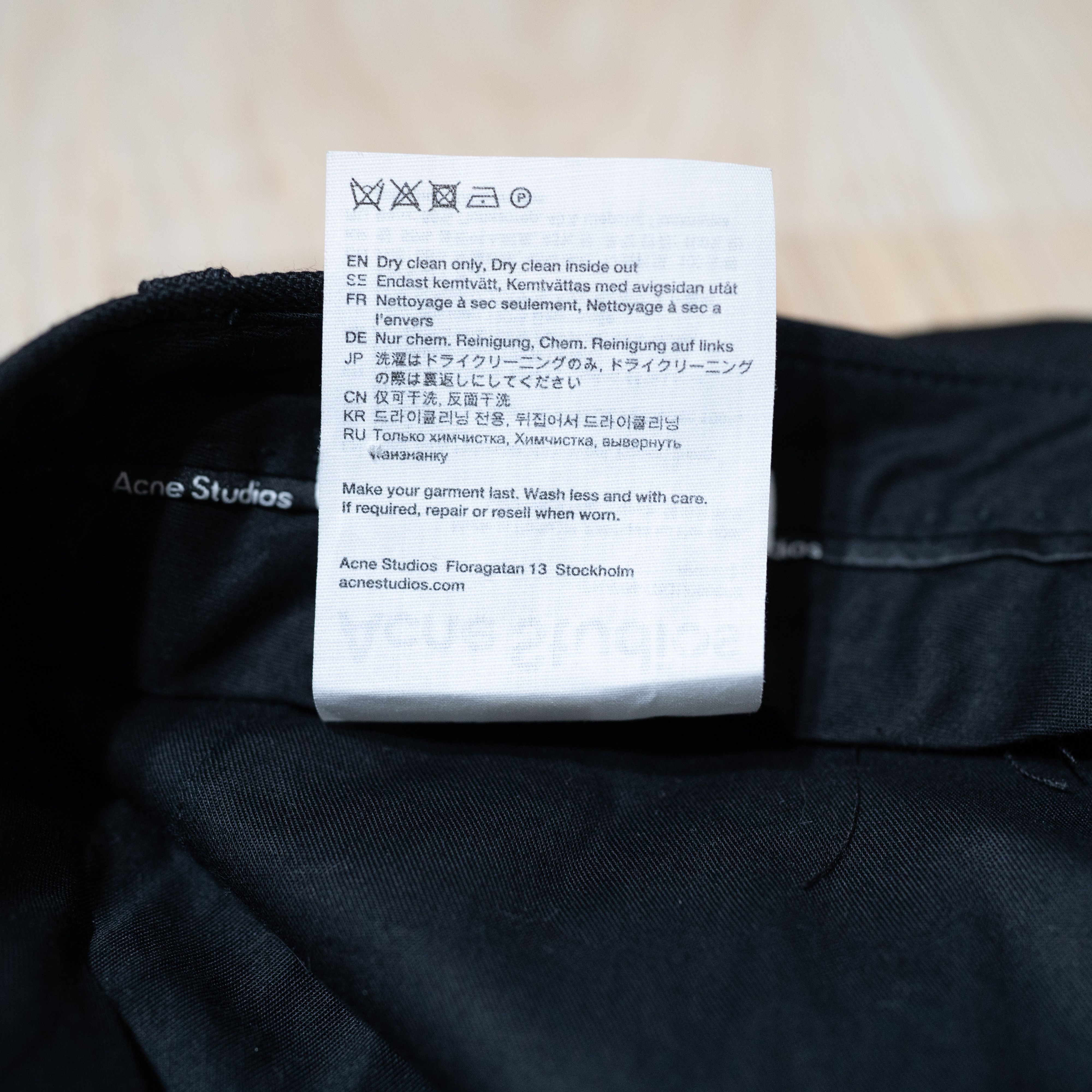 Acne Studios Wool Blend Pants Size 26" / US 2 / IT 38 - 6 Thumbnail