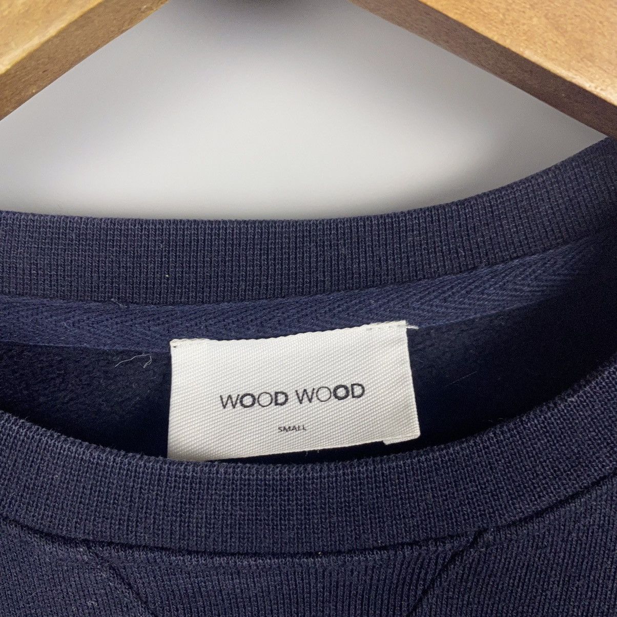 Wood Wood Soft Wood Wood Crewneck sweatshirt Double A black Small Size US S / EU 44-46 / 1 - 3 Thumbnail